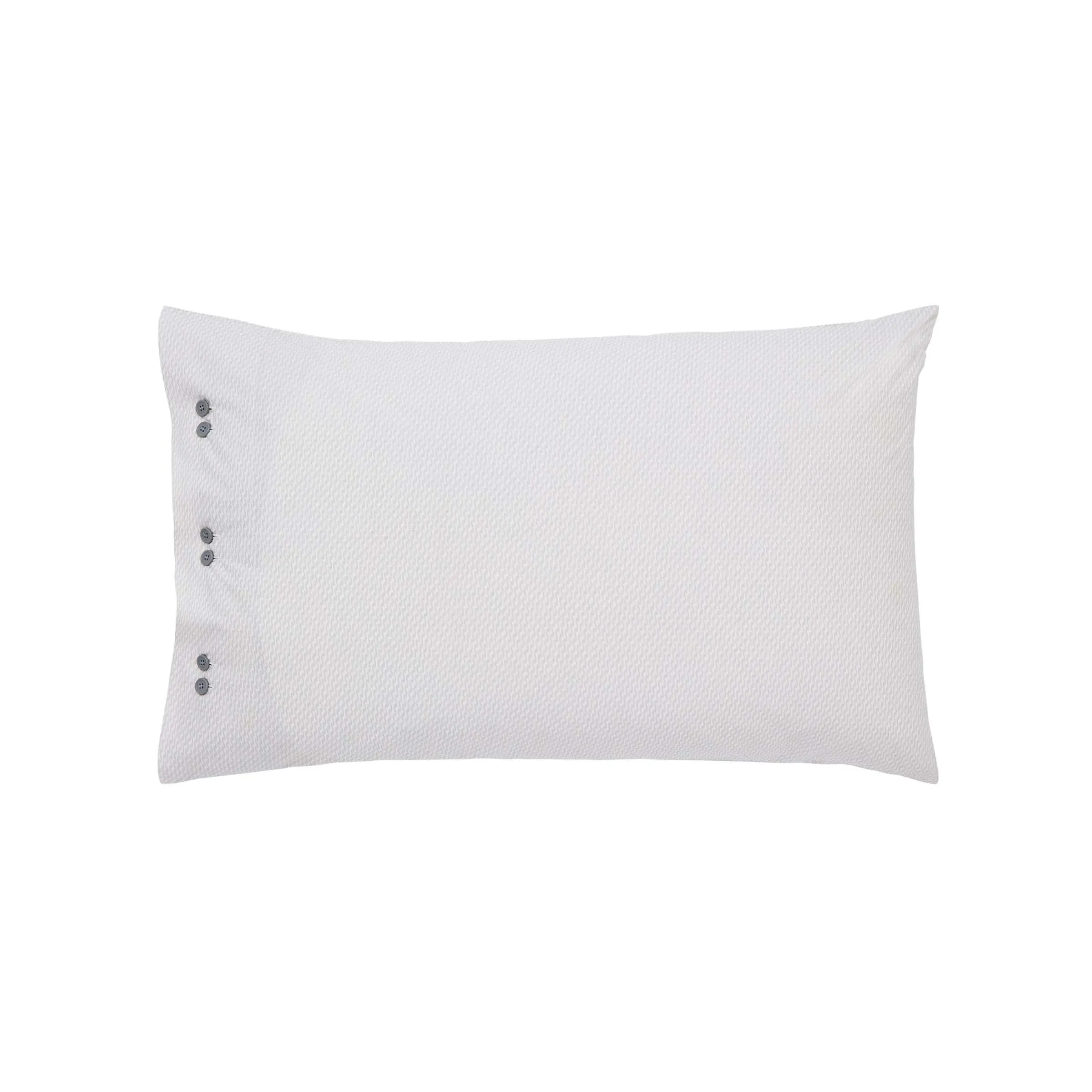 Osanna Pair of Standard Pillowcases - Charcoal & Tan, Cotton product