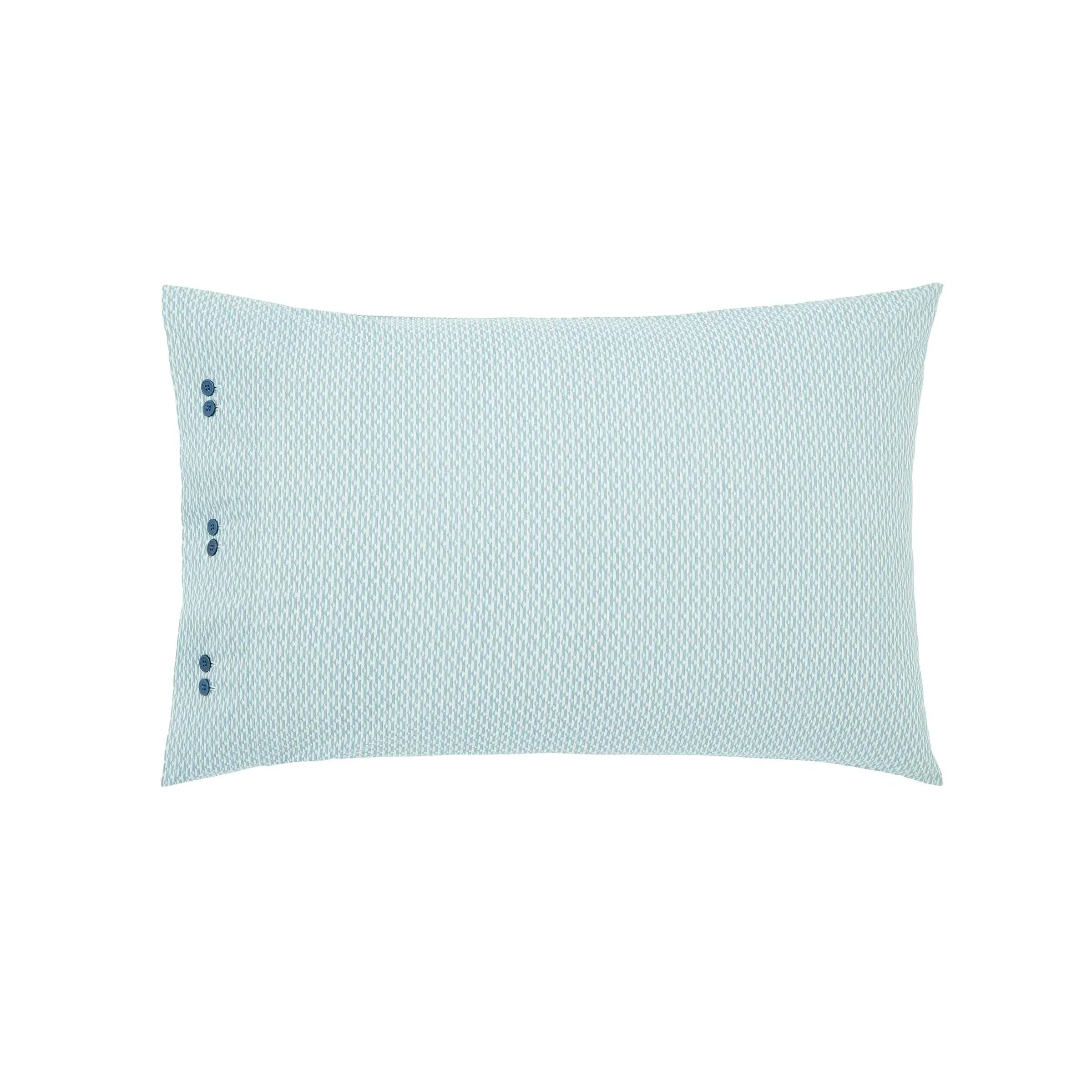 Oscar Pair of Standard Pillowcases - Teal & Olive, Cotton product