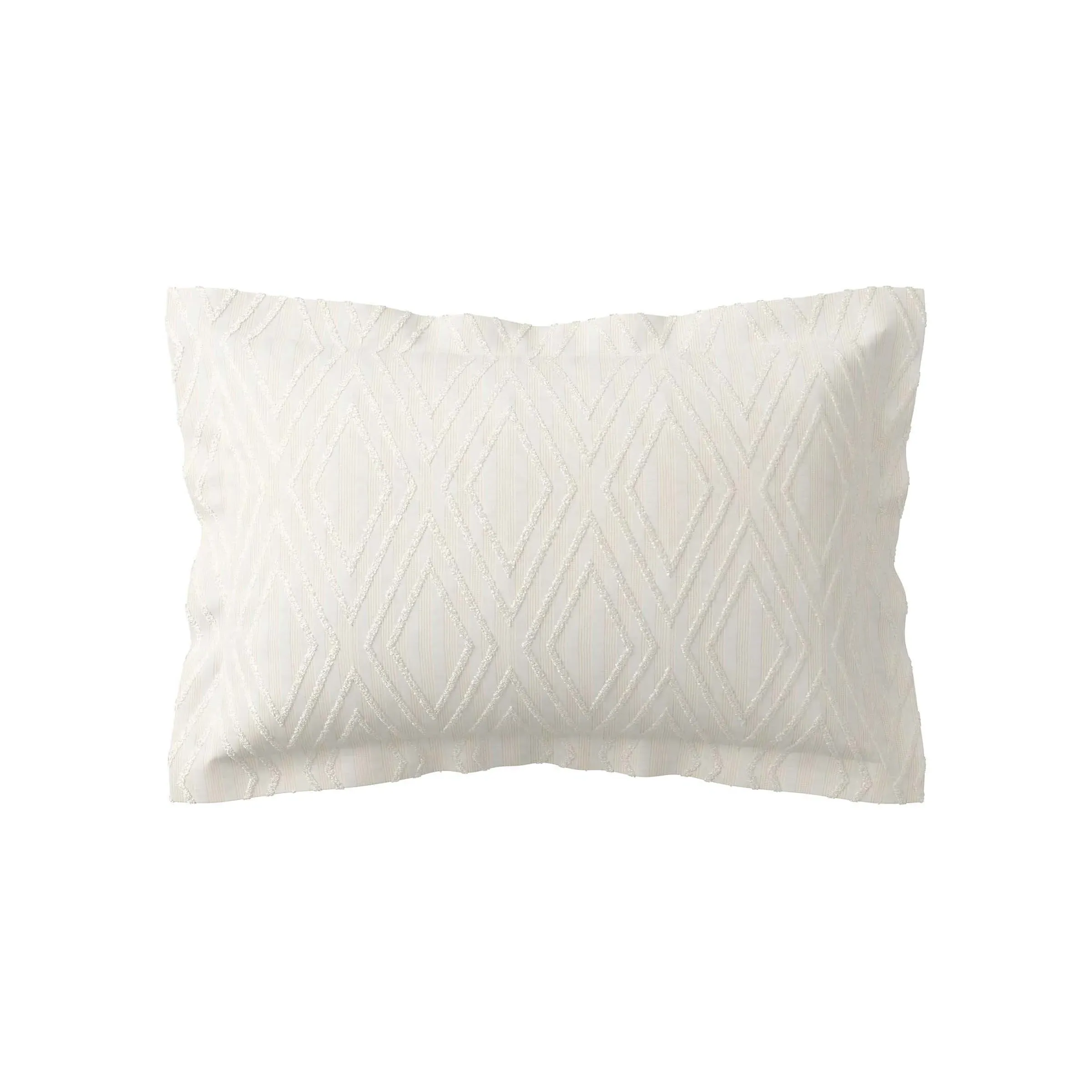 Oxford Pillowcase Clipped Weave - Chalk, Cotton image