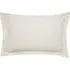 Oxford Pillowcase Textured Weave - Chalk, Cotton