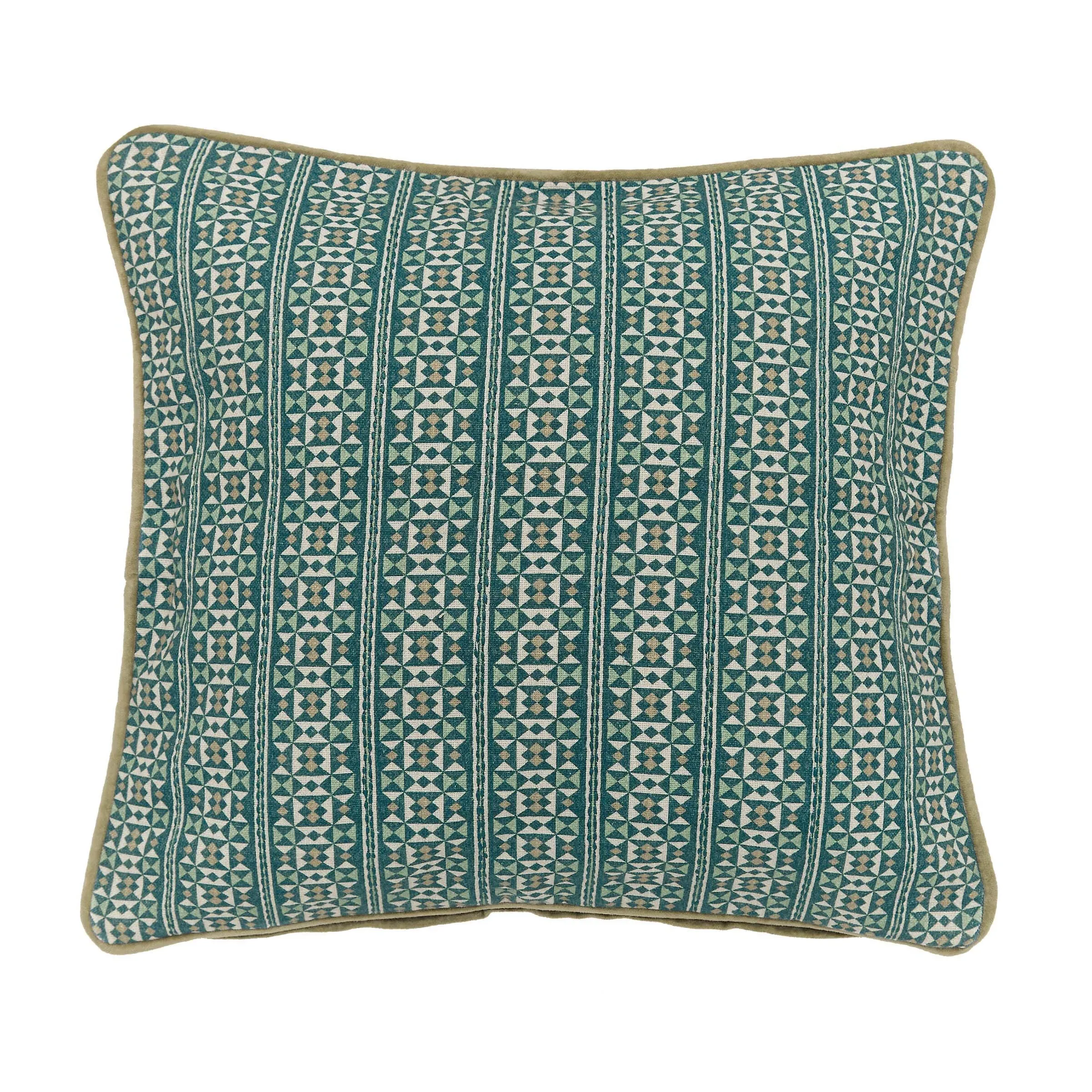 Rectangular Cushion Abstract Floral - Blue image