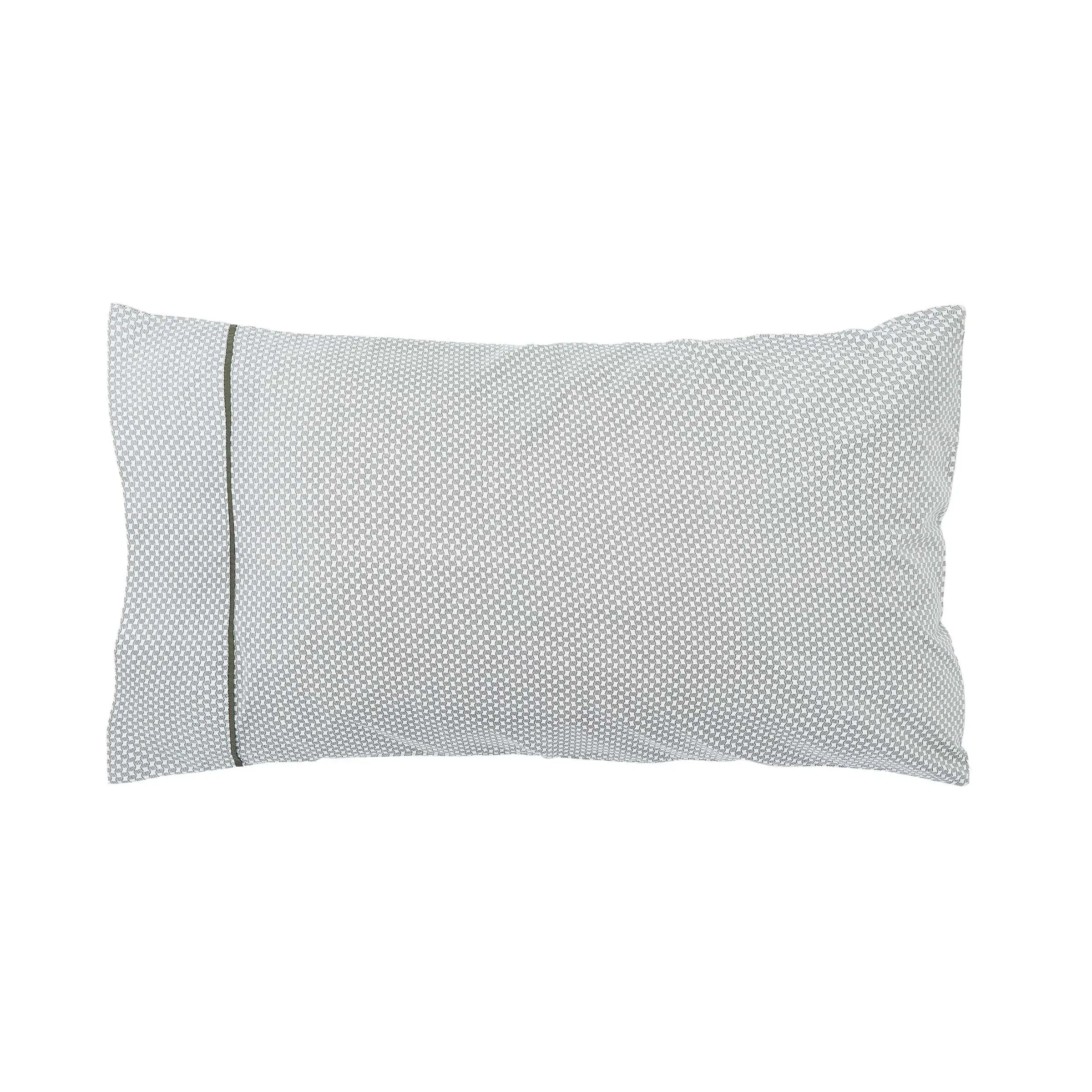 Reya Standard Pillowcases (Pair) - Green, Cotton Percale product