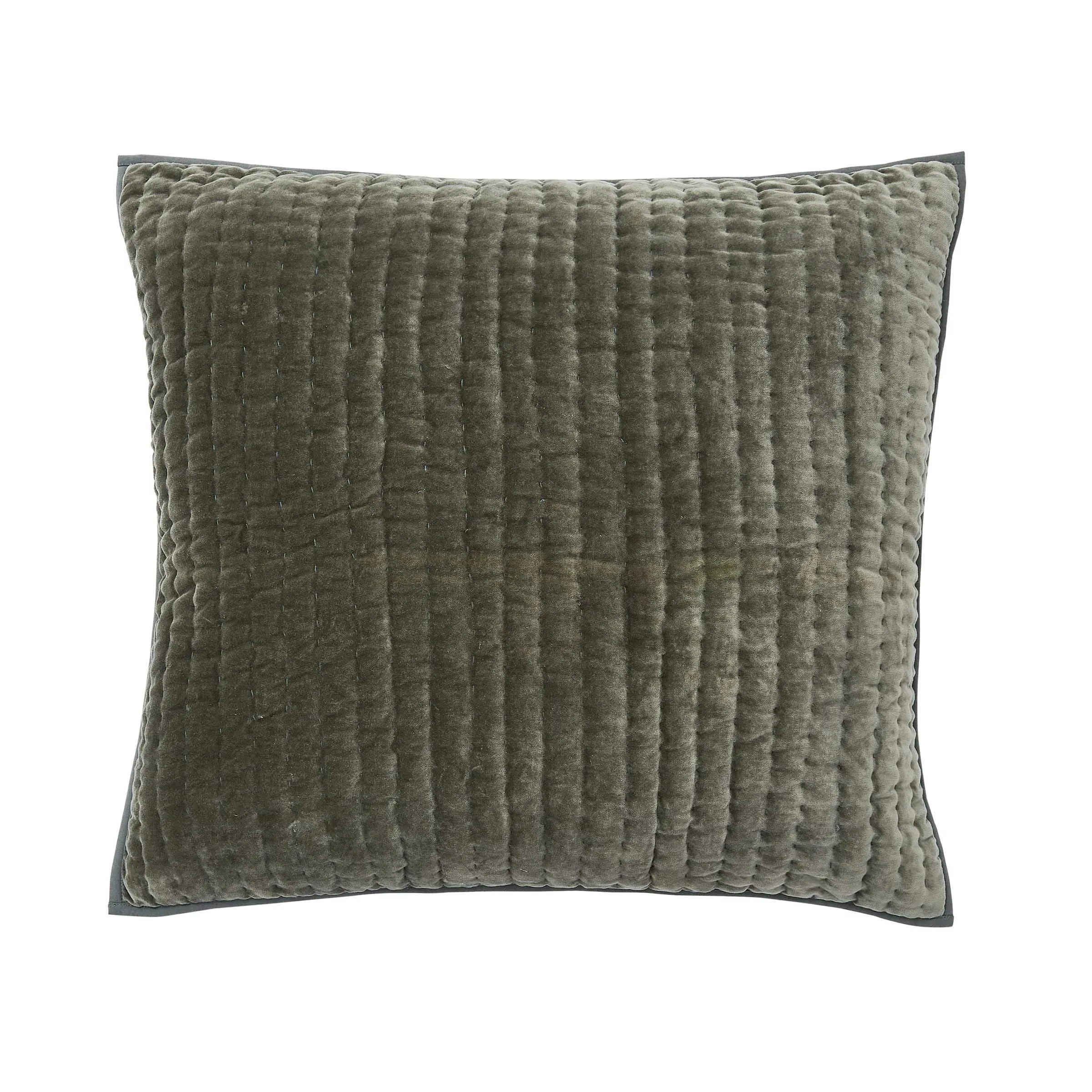 Reya/Emira Sham Pillowcase - Olive, Velvet product