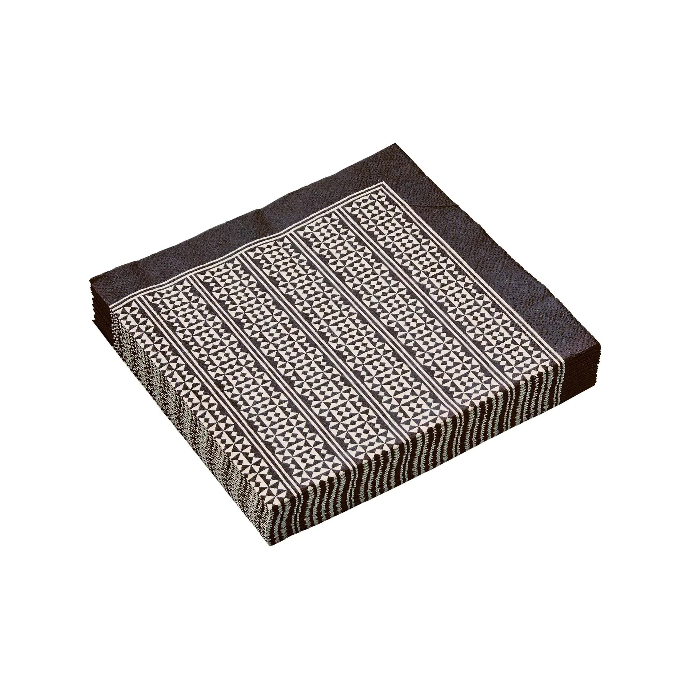 Saja Geo Paper Napkins - Charcoal product