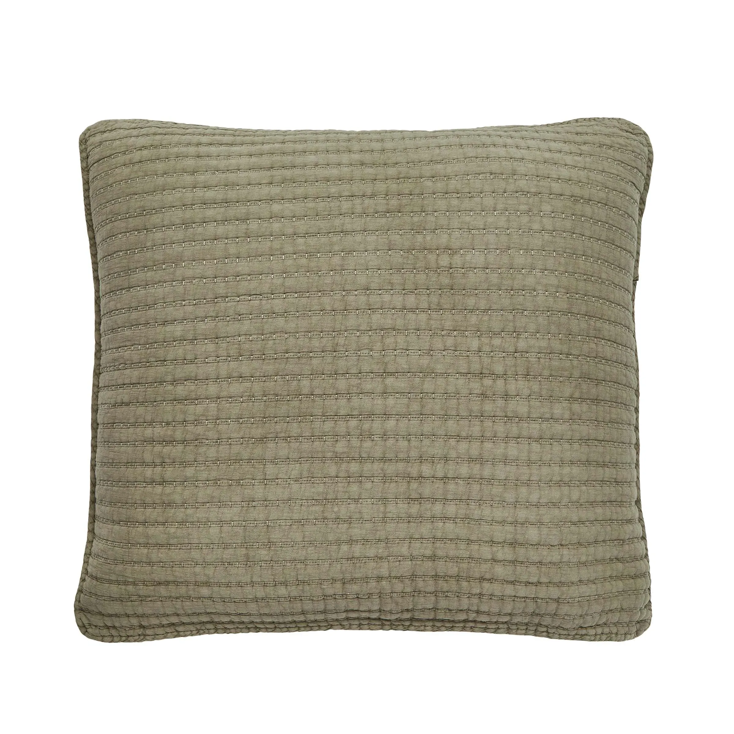 Sham Pillowcase Floral Print - Sage Green image