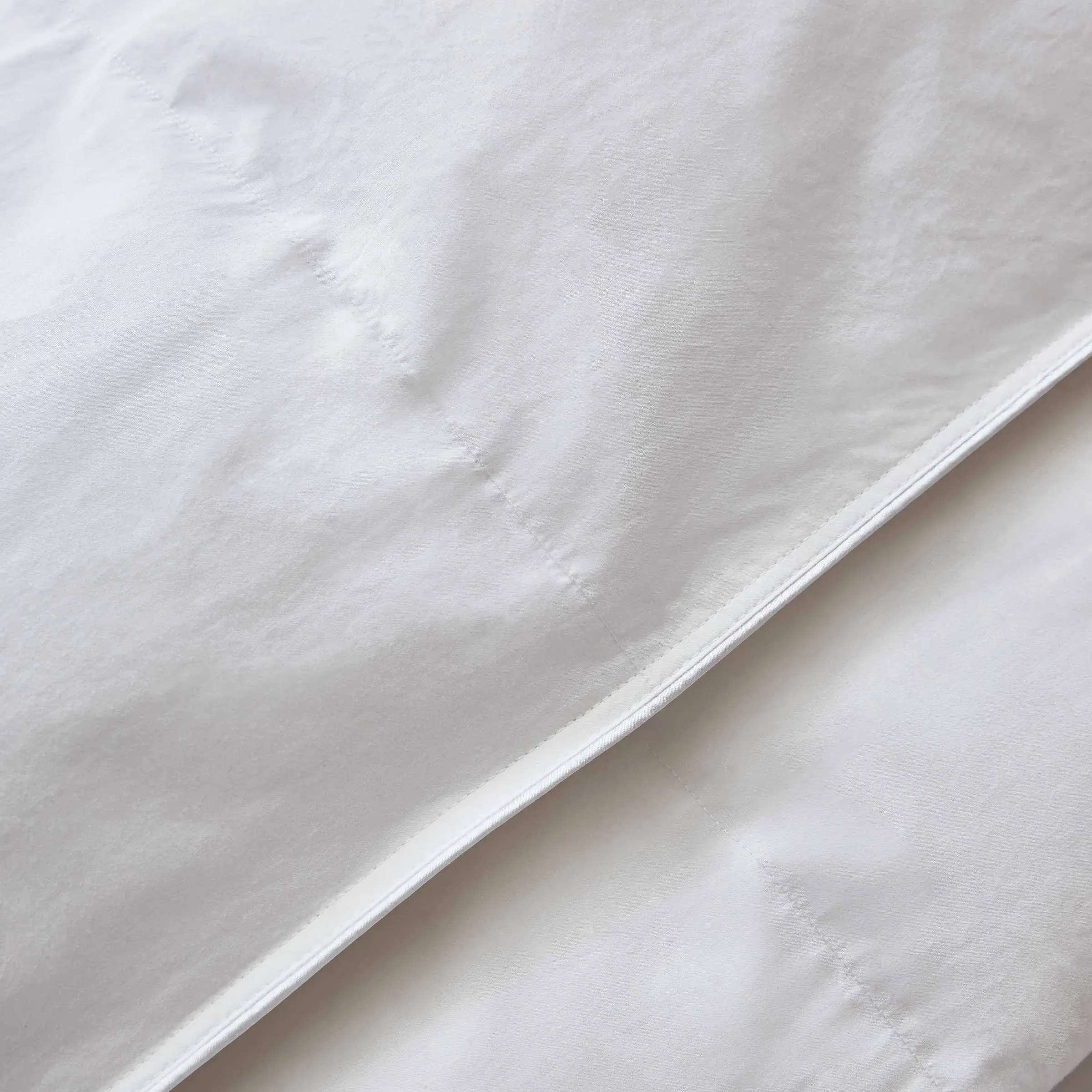 Single Duvet 4.5 Tog - White, Microfibre