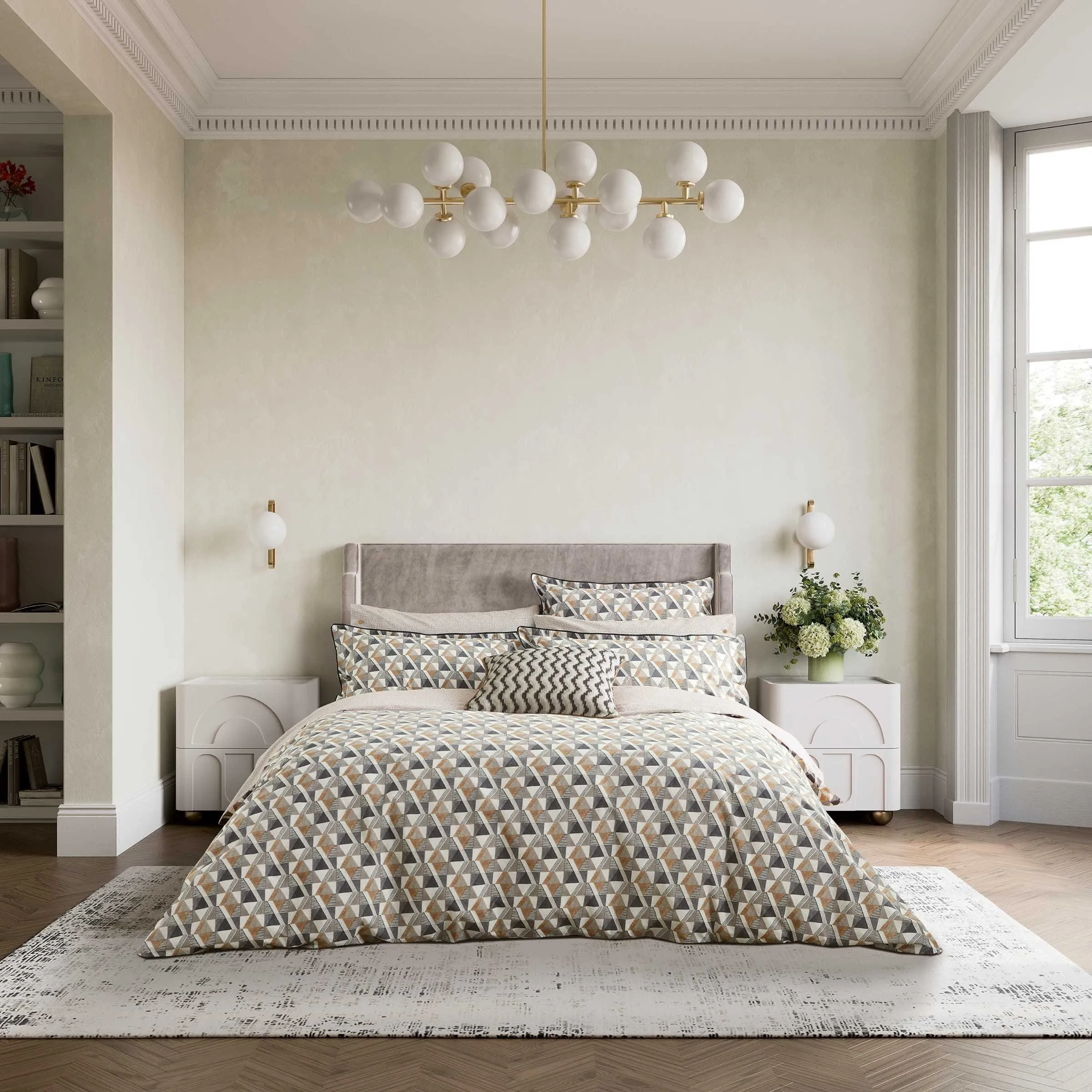 Single Duvet Cover Set - Charcoal