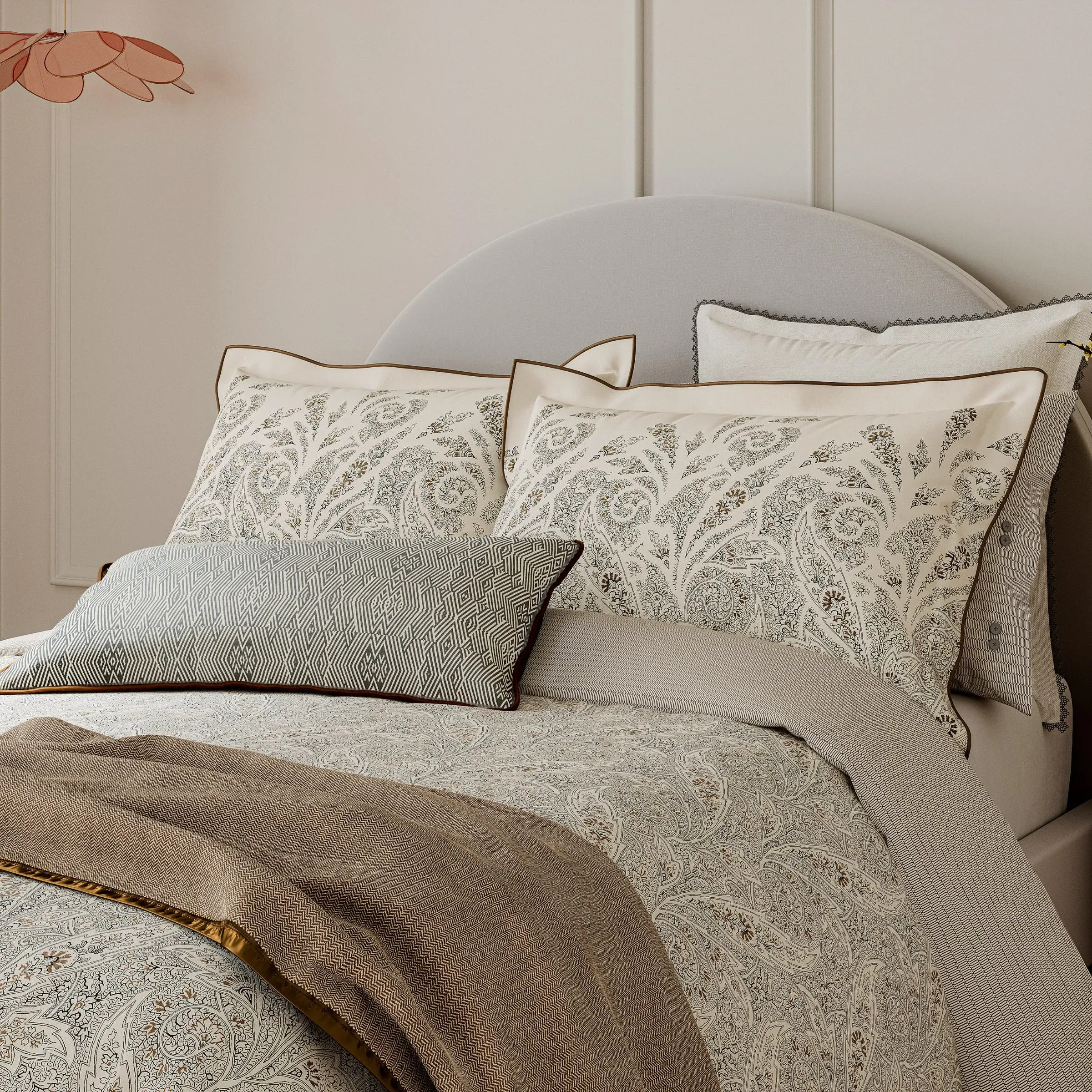 Single Duvet Cover Set - Charcoal, Cotton image