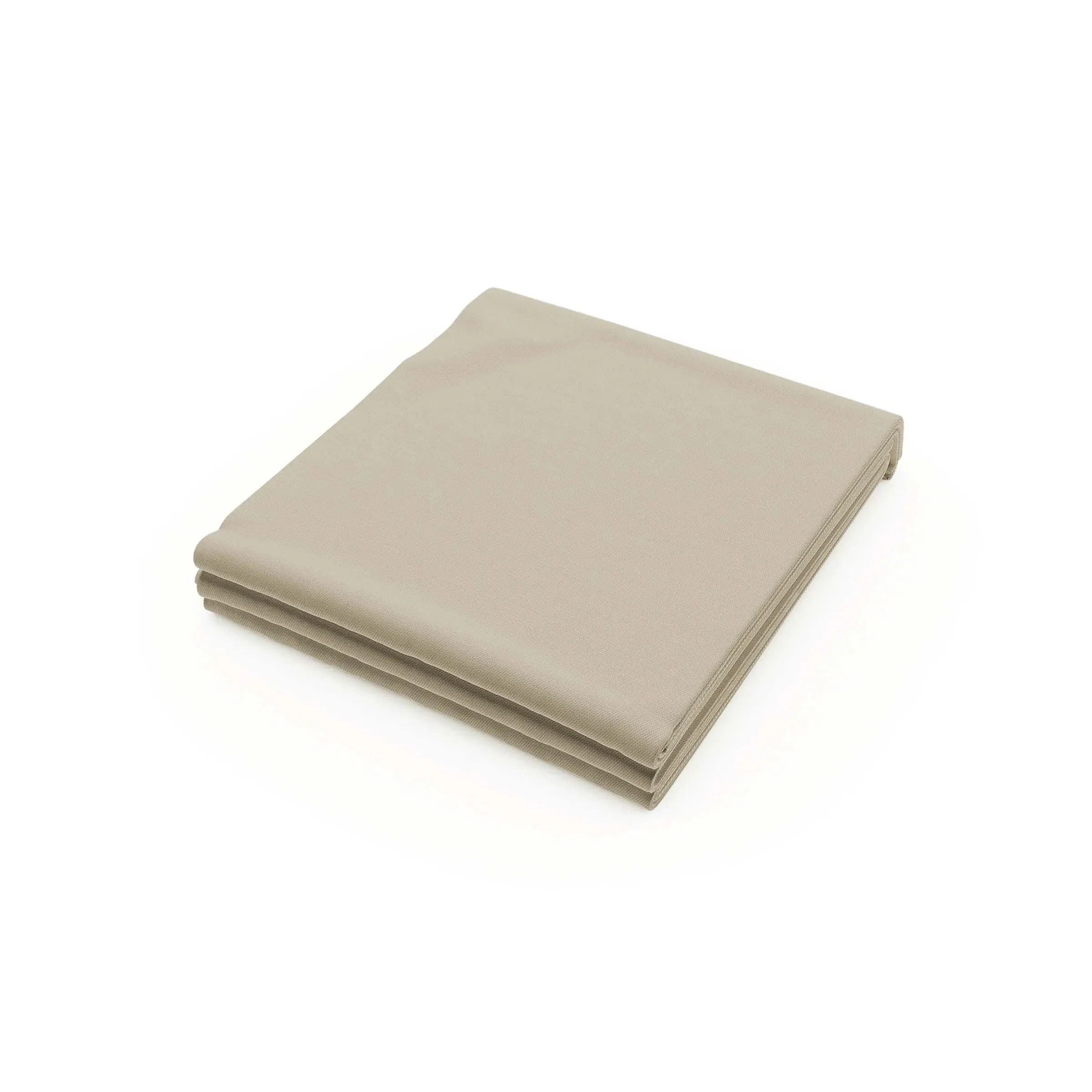 Single Flat Sheet 200 Thread Count - Stone, Cotton