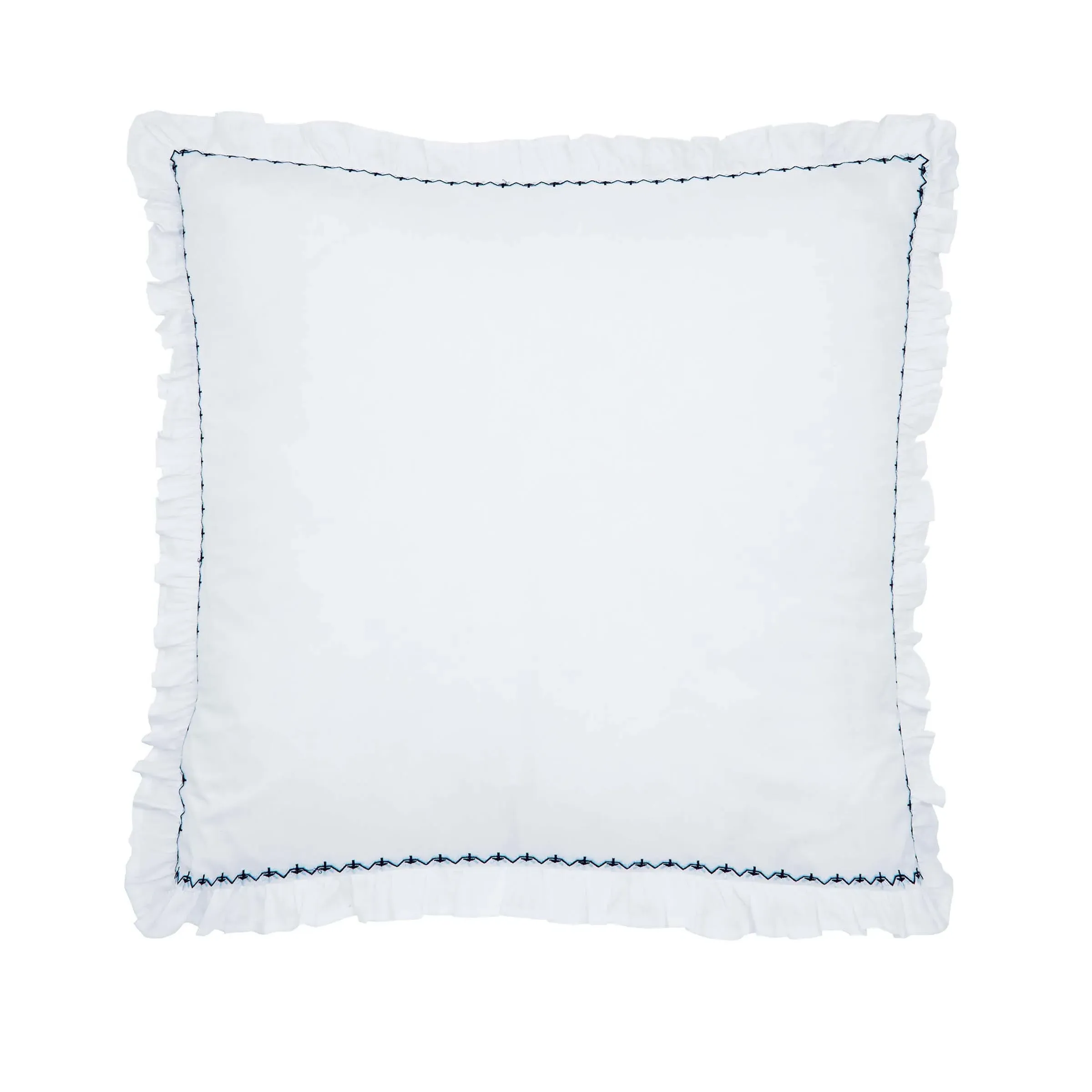 Square Oxford Pillowcases - Chambray Blue, Cotton image