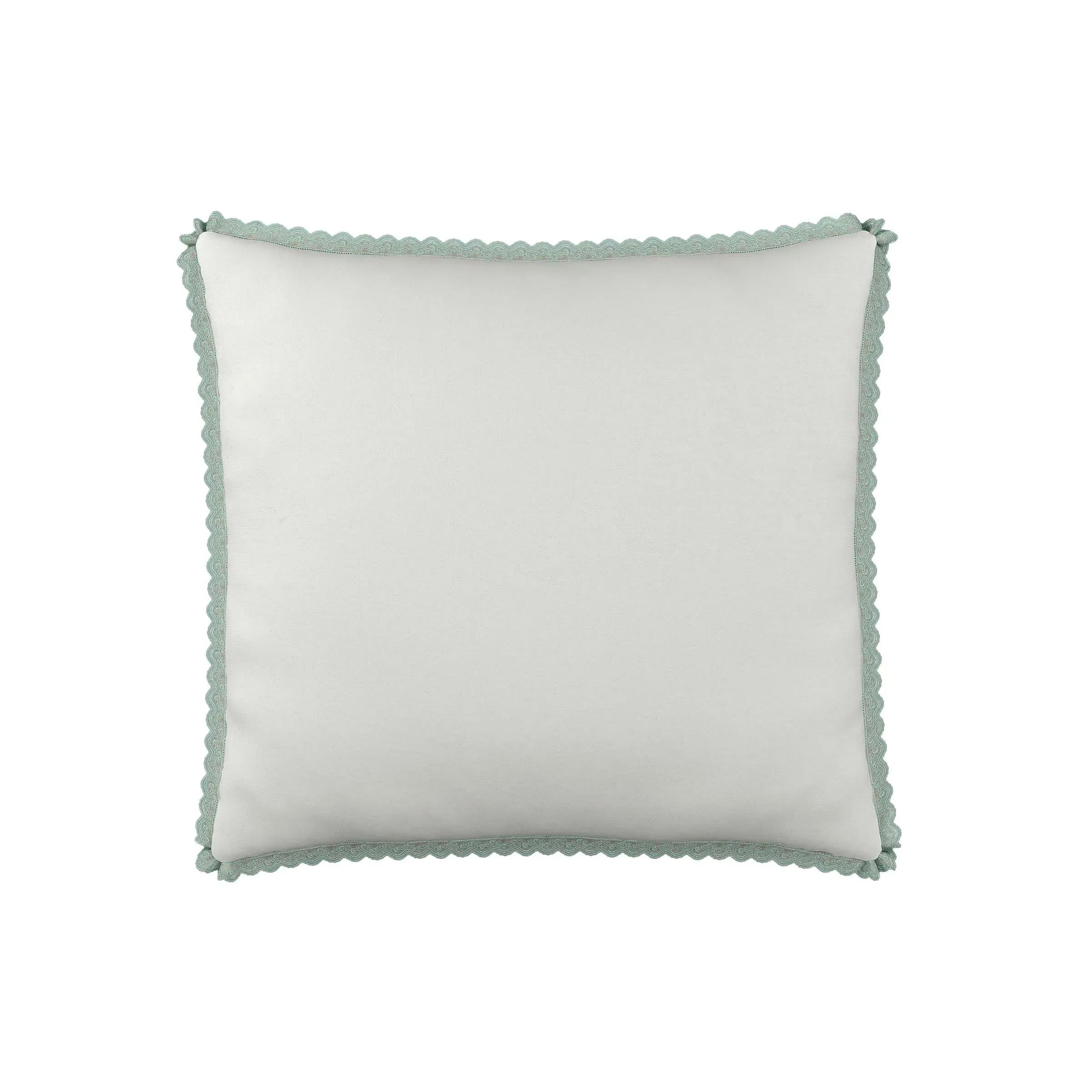 Square Oxford Pillowcases Pair - Celadon, Cotton image