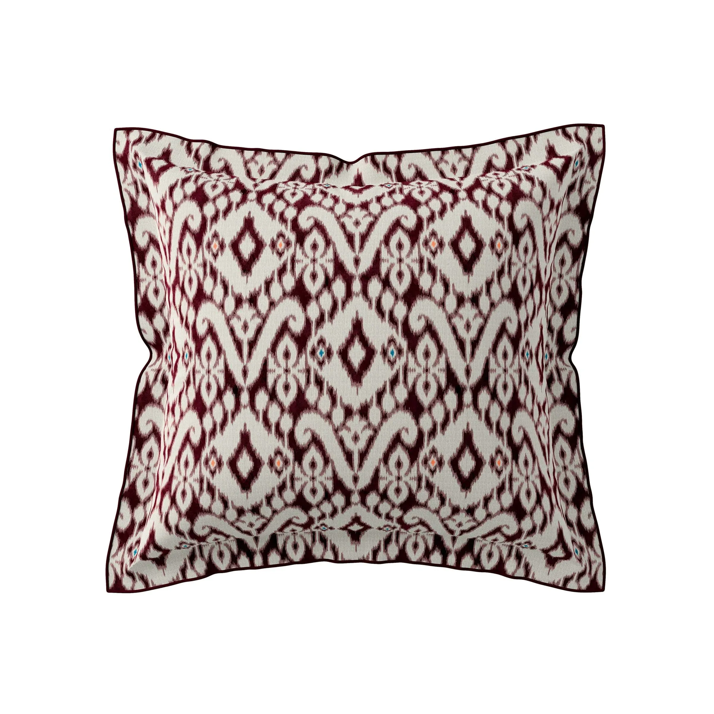 Square Oxford Pillowcases Pair - Mulberry, Cotton image