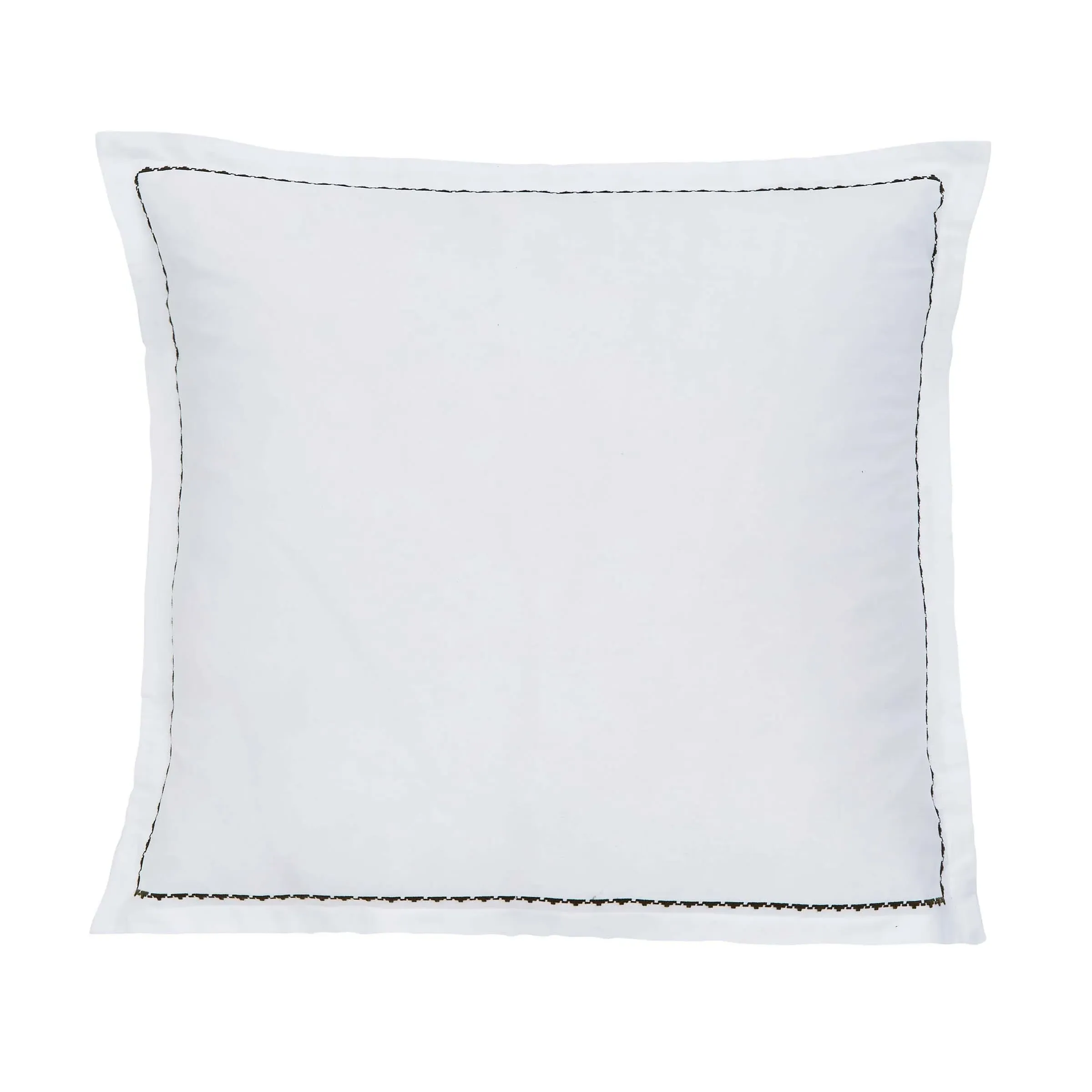 Square Oxford Pillowcases Pair - Teal, Cotton image