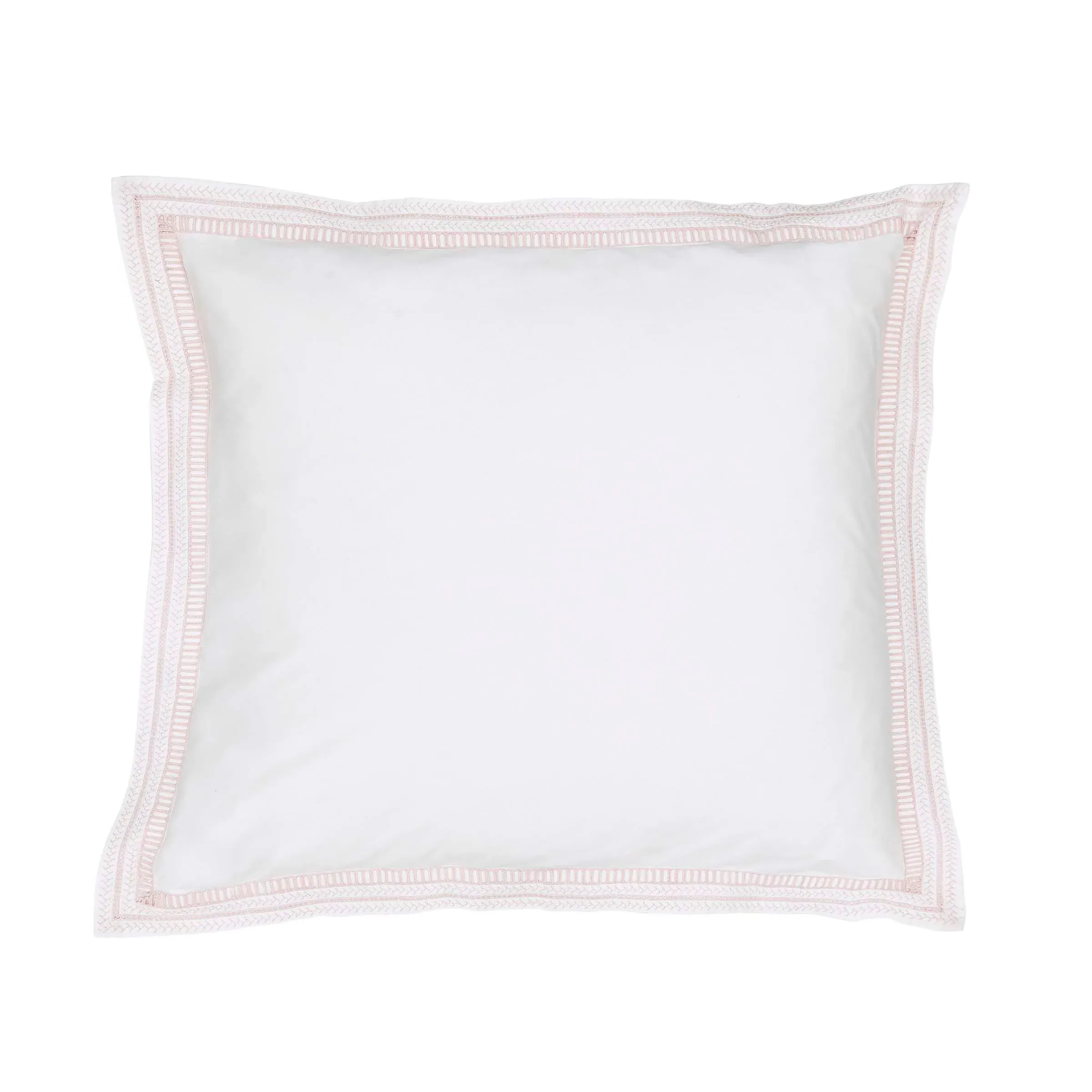 Square Oxford Pillowcases - Pink, Cotton image