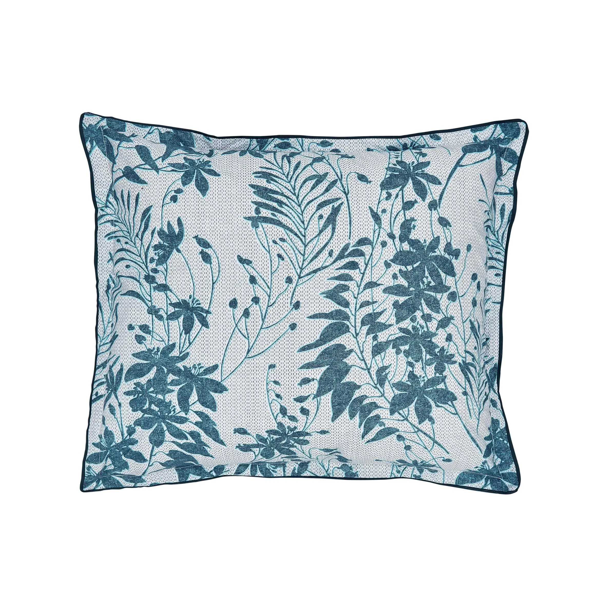 Square Oxford Pillowcases - Teal, Cotton image