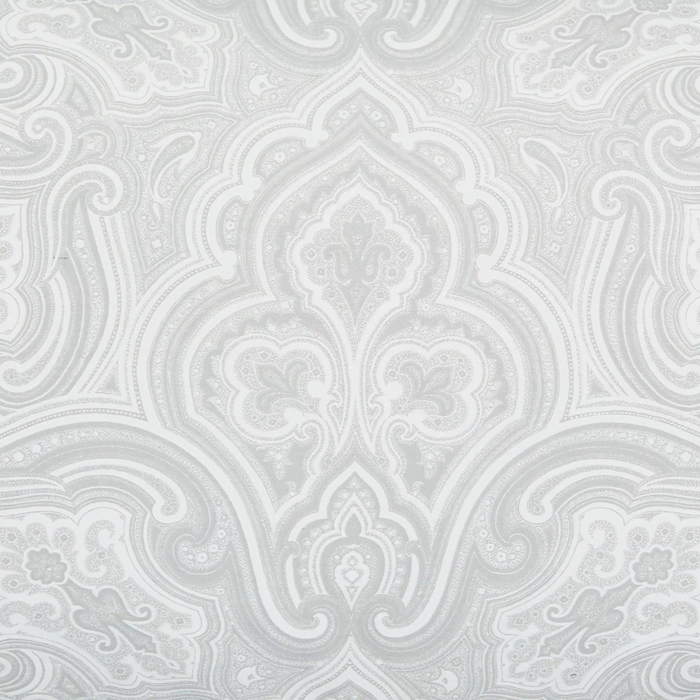 Standard Pillowcases Paisley Pattern - White, Cotton