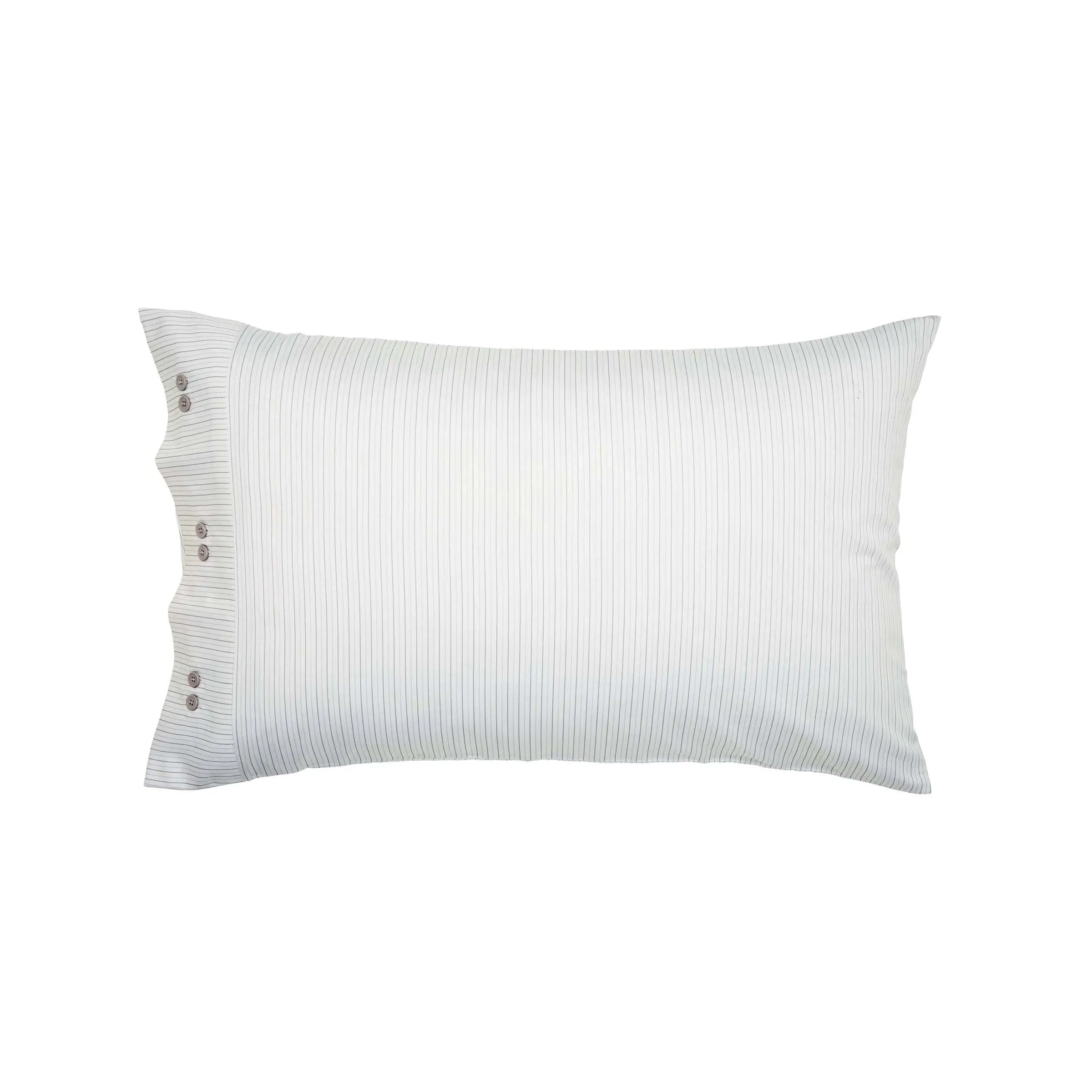 Standard Pillowcases Paisley Pattern - White, Cotton image