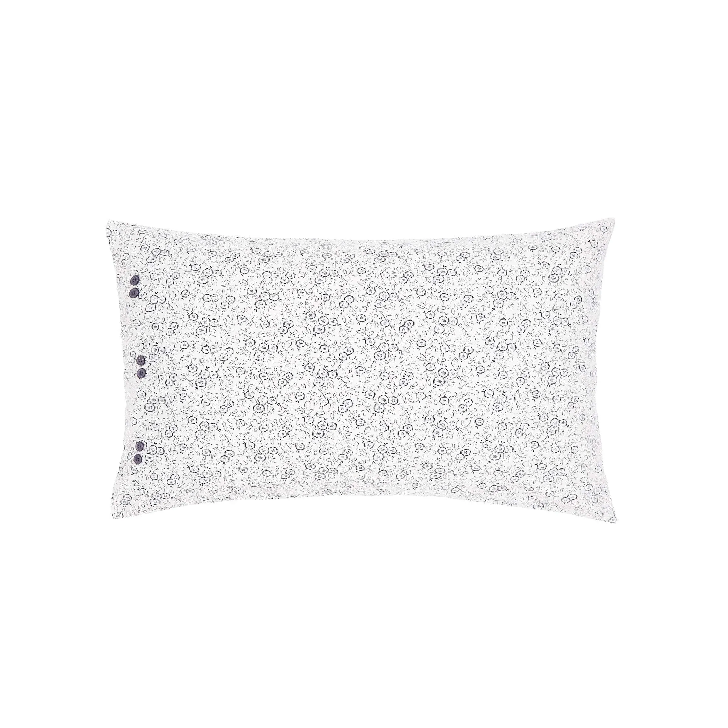 Standard Pillowcases Set - Navy & Red image