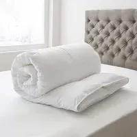 Super King Duvet 10.5 Tog - White, Microfibre