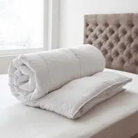 Super King Duvet 13.5 Tog - White, Cotton