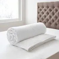 Super King Duvet 4.5 Tog - White, Microfibre