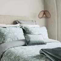 Super King Duvet Cover Set - Duck Egg, Cotton