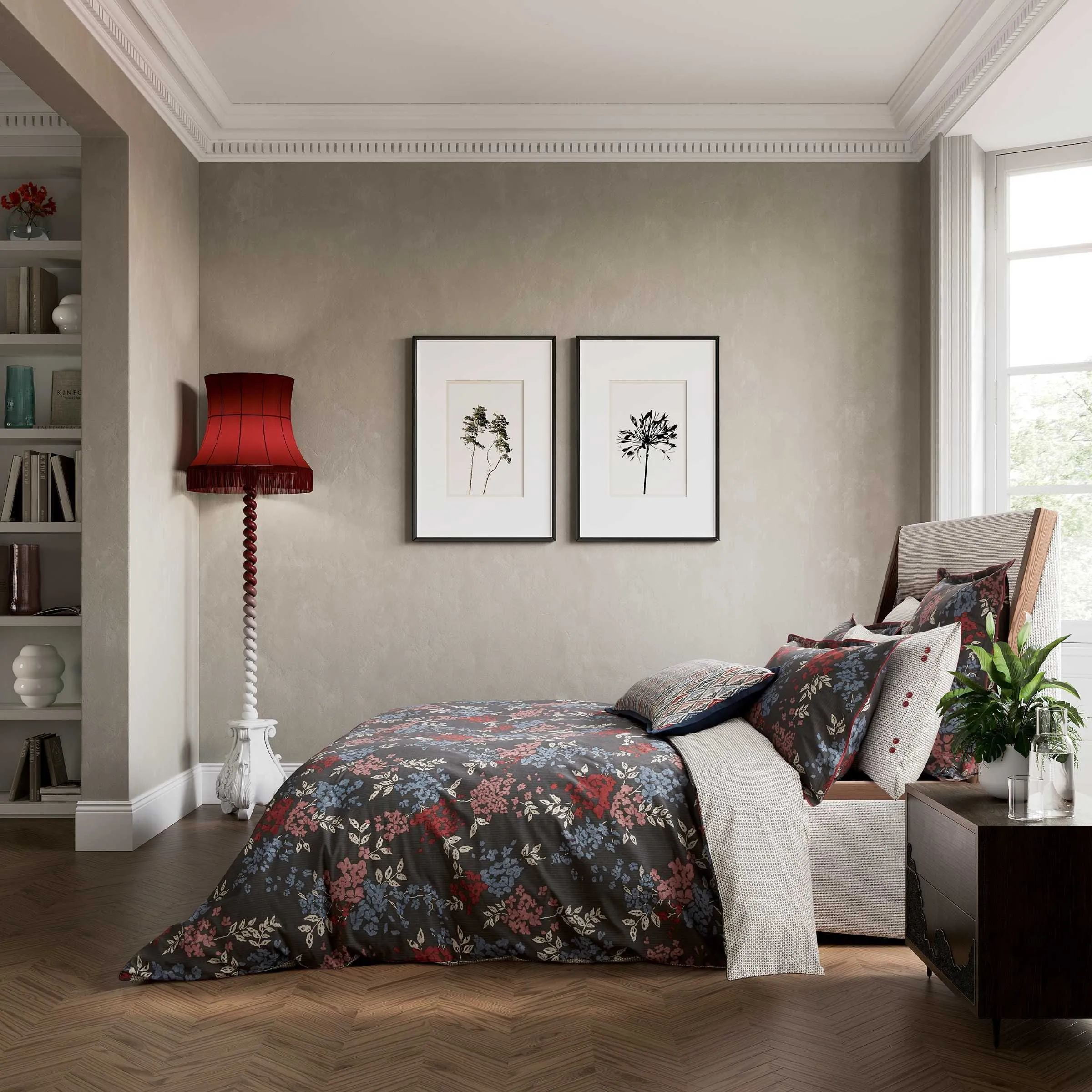 Super King Duvet Cover Set - Graphite