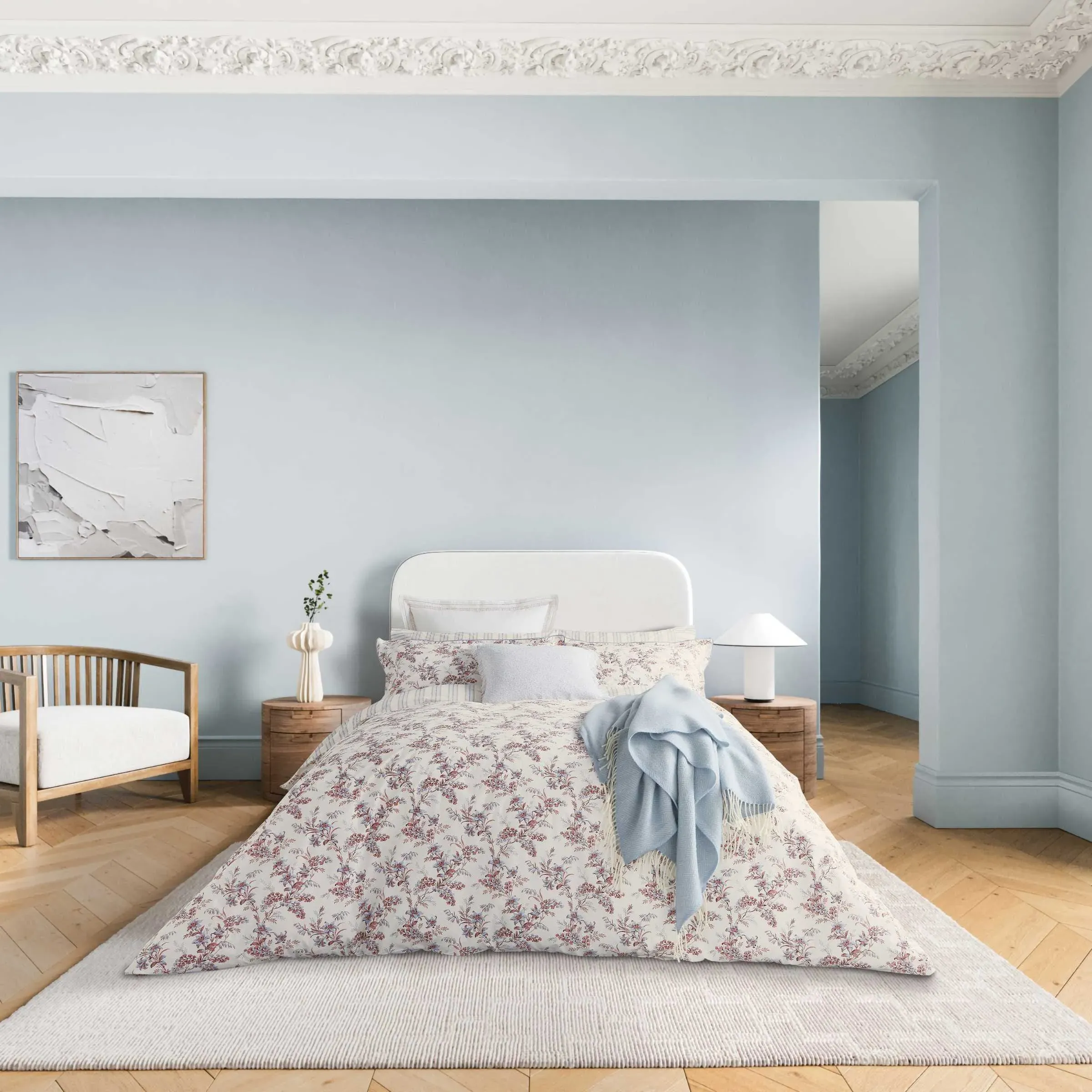 Super King Duvet Cover Set - Pink, Cotton