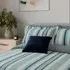 Super King Duvet Cover Set - Teal, Cotton