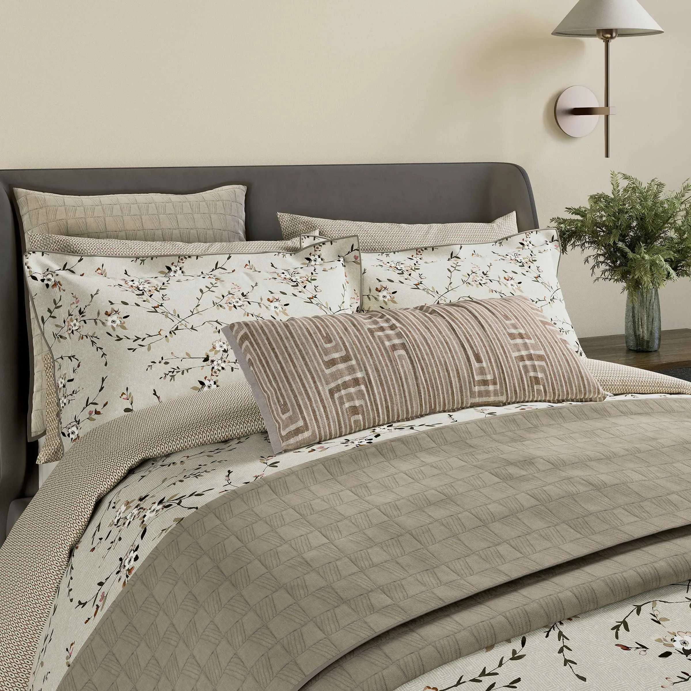 Super King Duvet Cover Set - Warm Grey image