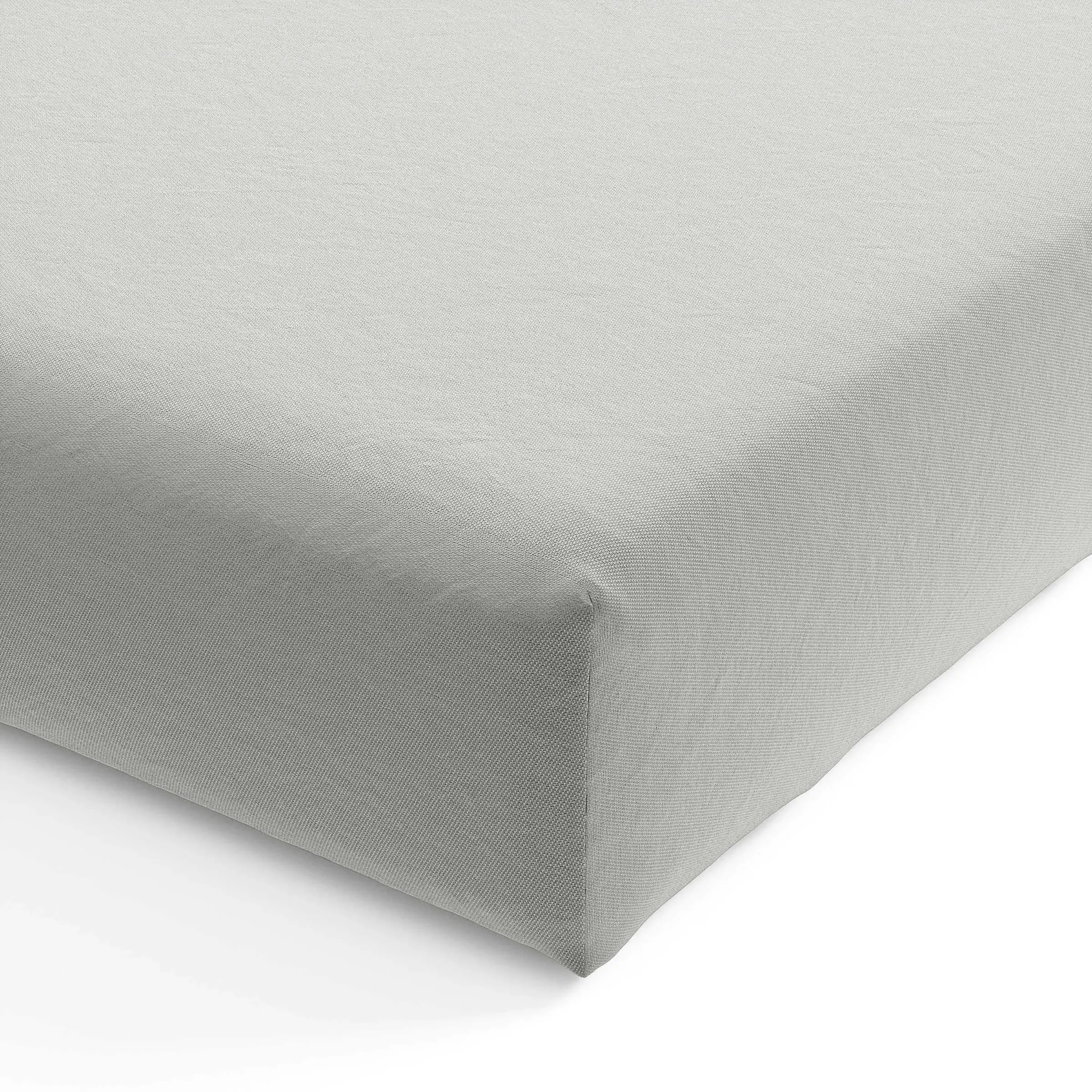 Super King Fitted Sheet 200 Thread Count - Grey