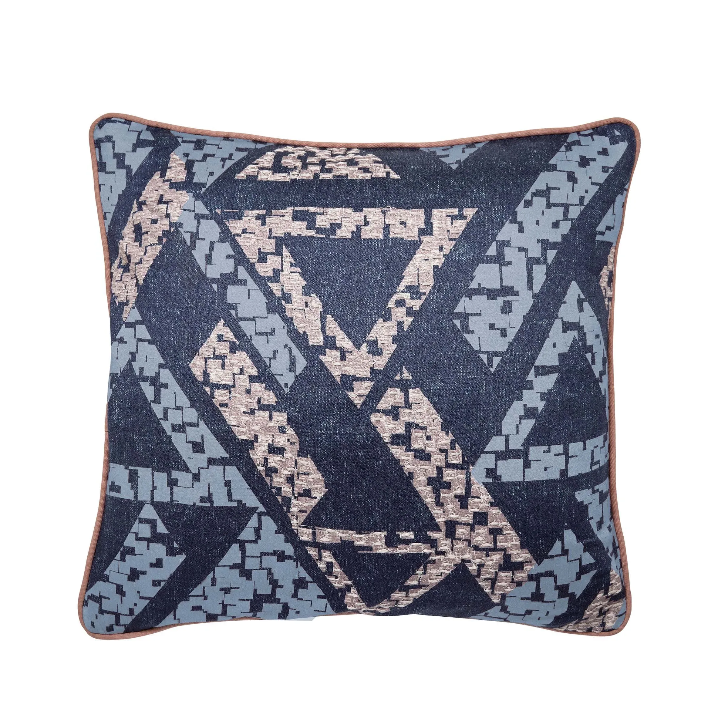Sutton/Albany 50x50cm Cushion - Denim Blue, Cotton Sateen product