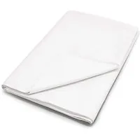 500 Thread Count Single Flat Sheet - White, Cotton Sateen alternate view