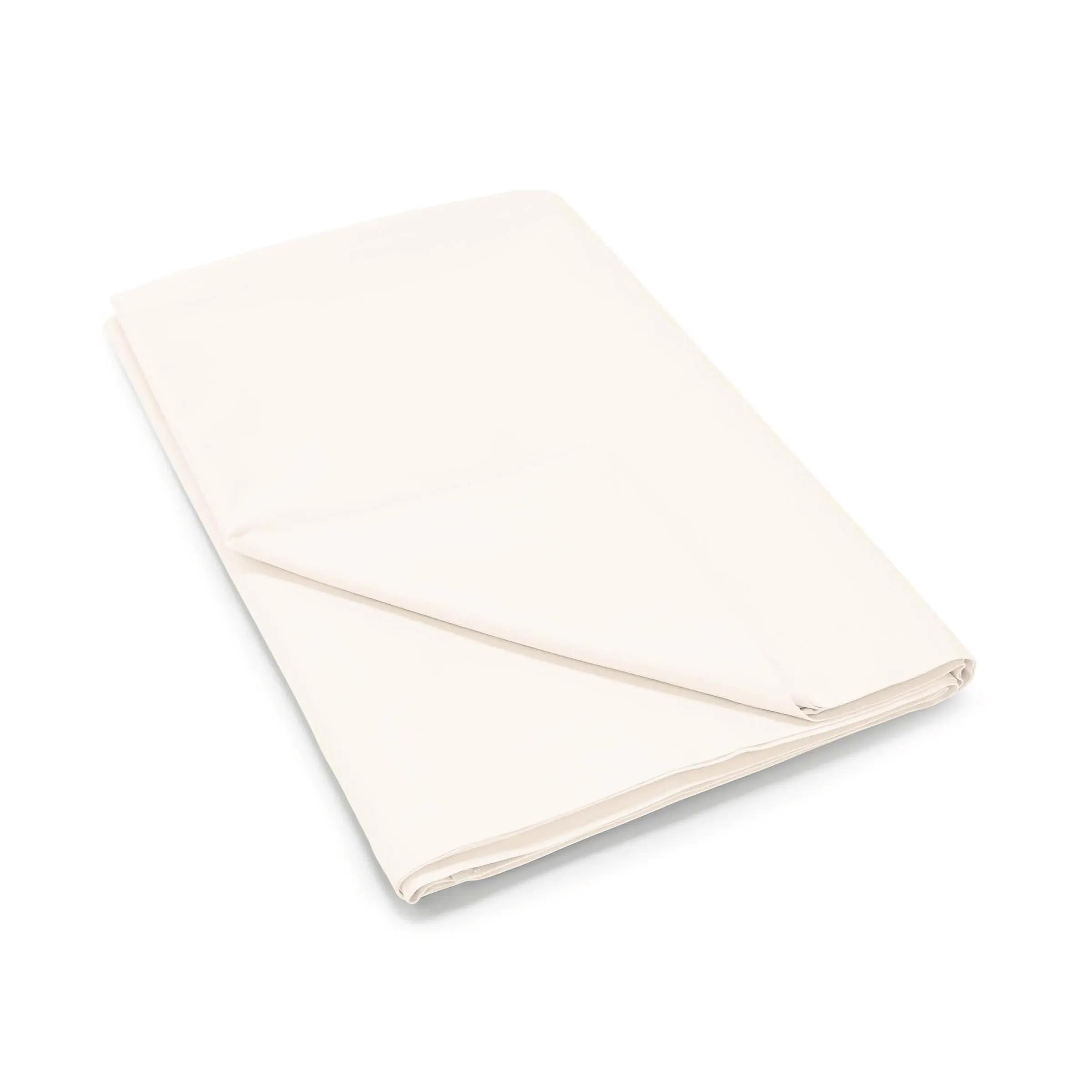 Double Flat Sheet 500 Thread Count - Cream, Cotton