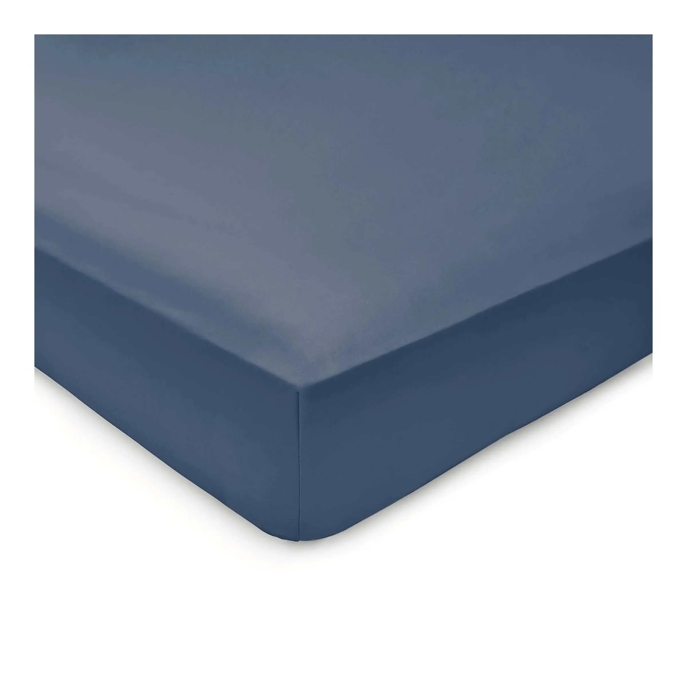King Size Fitted Sheet 500 Thread Count - Navy