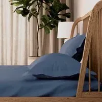 Single Fitted Sheet 500 Thread Count - Navy