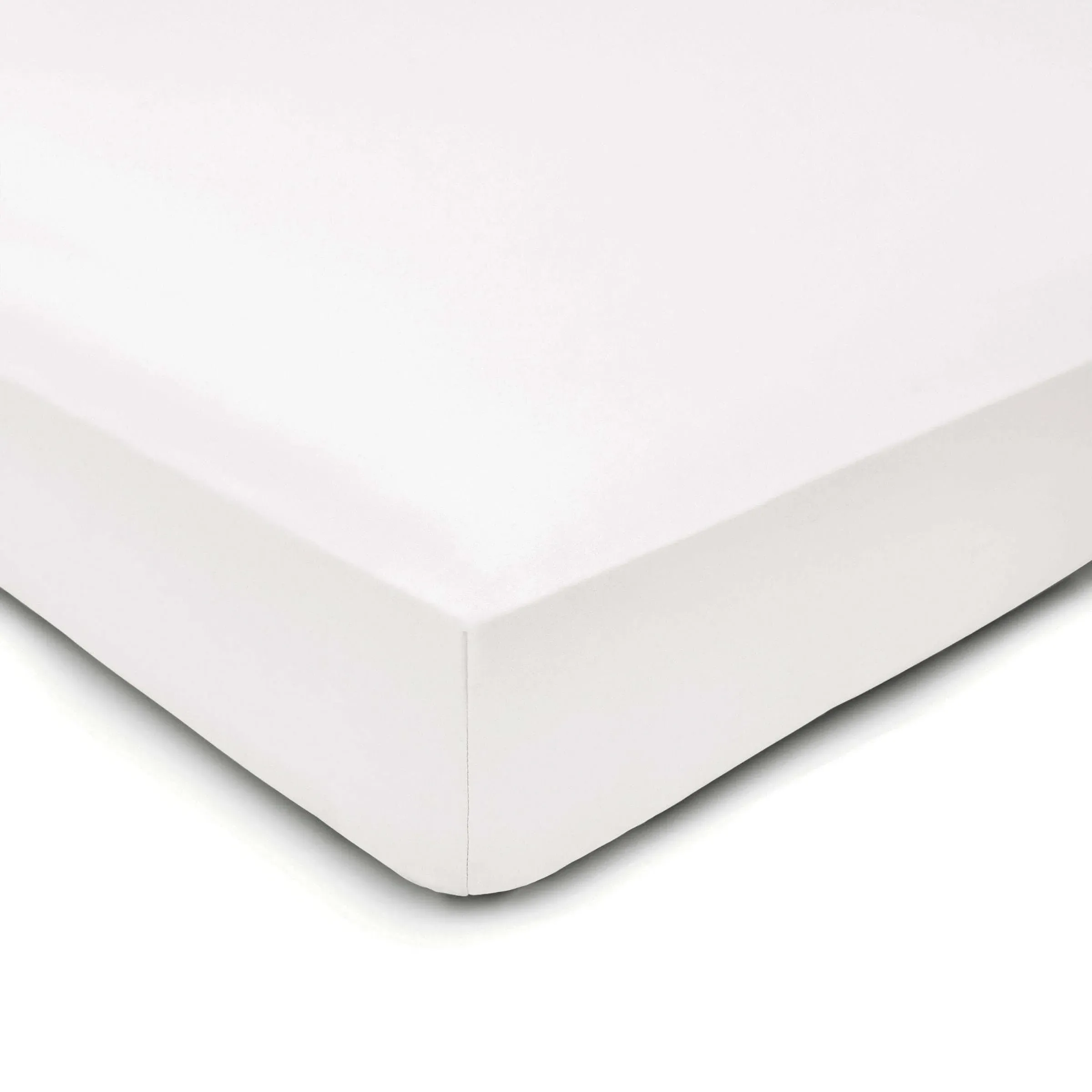 Single Fitted Sheet 500 Thread Count - White
