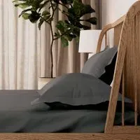Super King Fitted Sheet 500 Thread Count - Grey