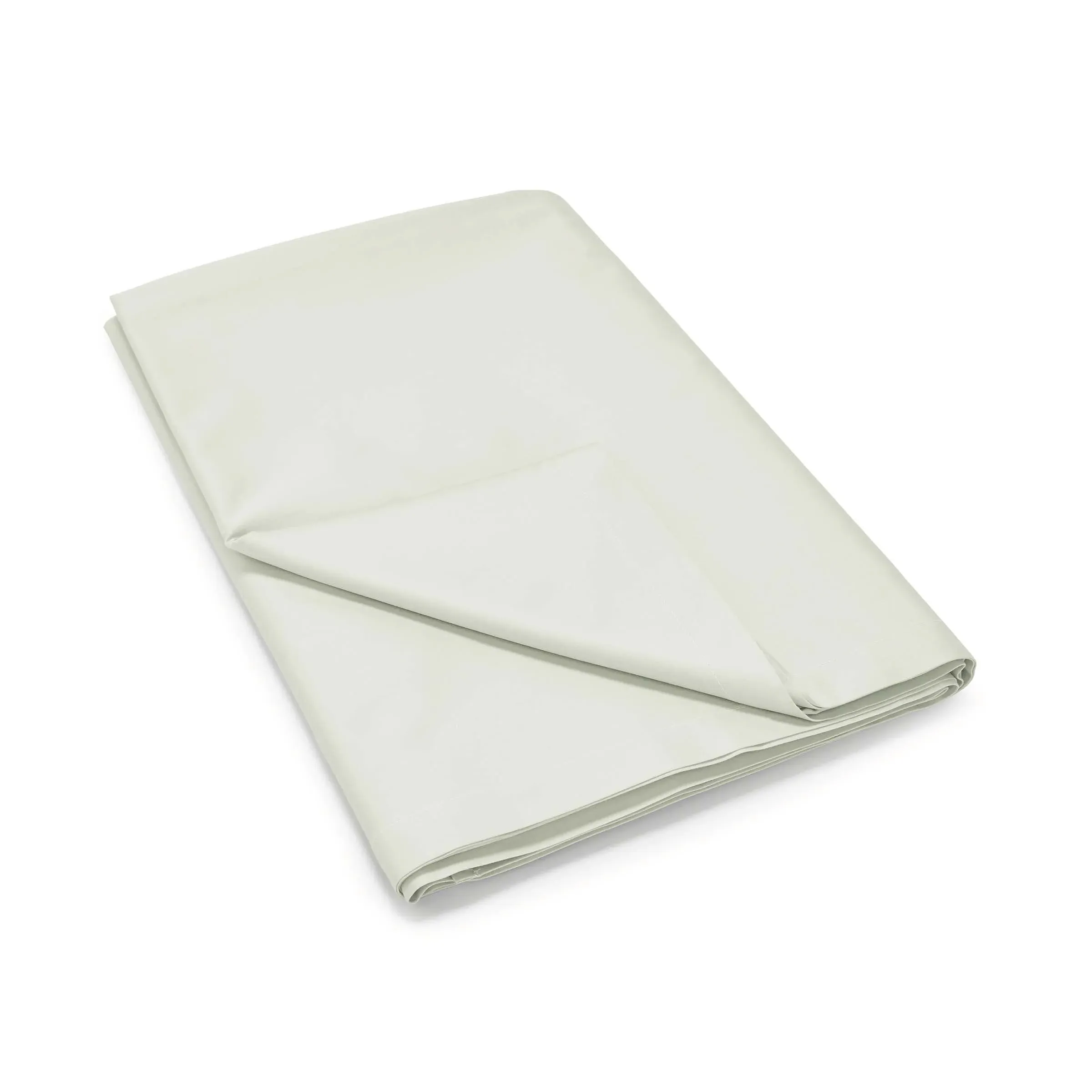 Super King Flat Sheet 500 Thread Count - Sage, Cotton