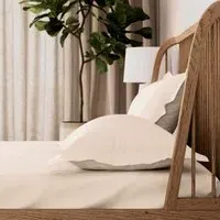 Super King Size Fitted Sheet 500 Thread Count - Linen