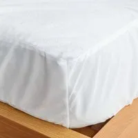 Waterproof King Size Mattress Protector - White alternate view