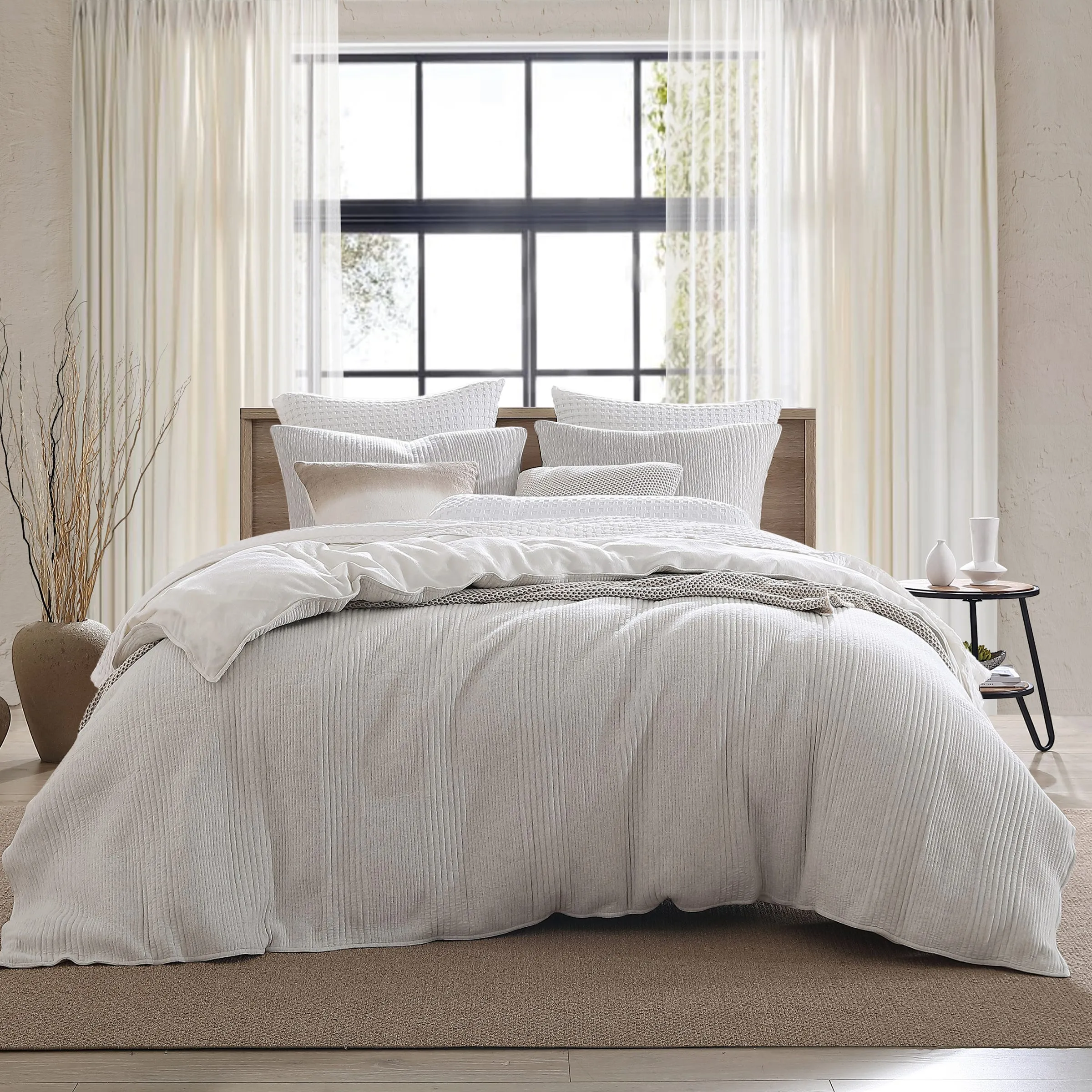 Super King Duvet Cover Set - Heather, Cotton