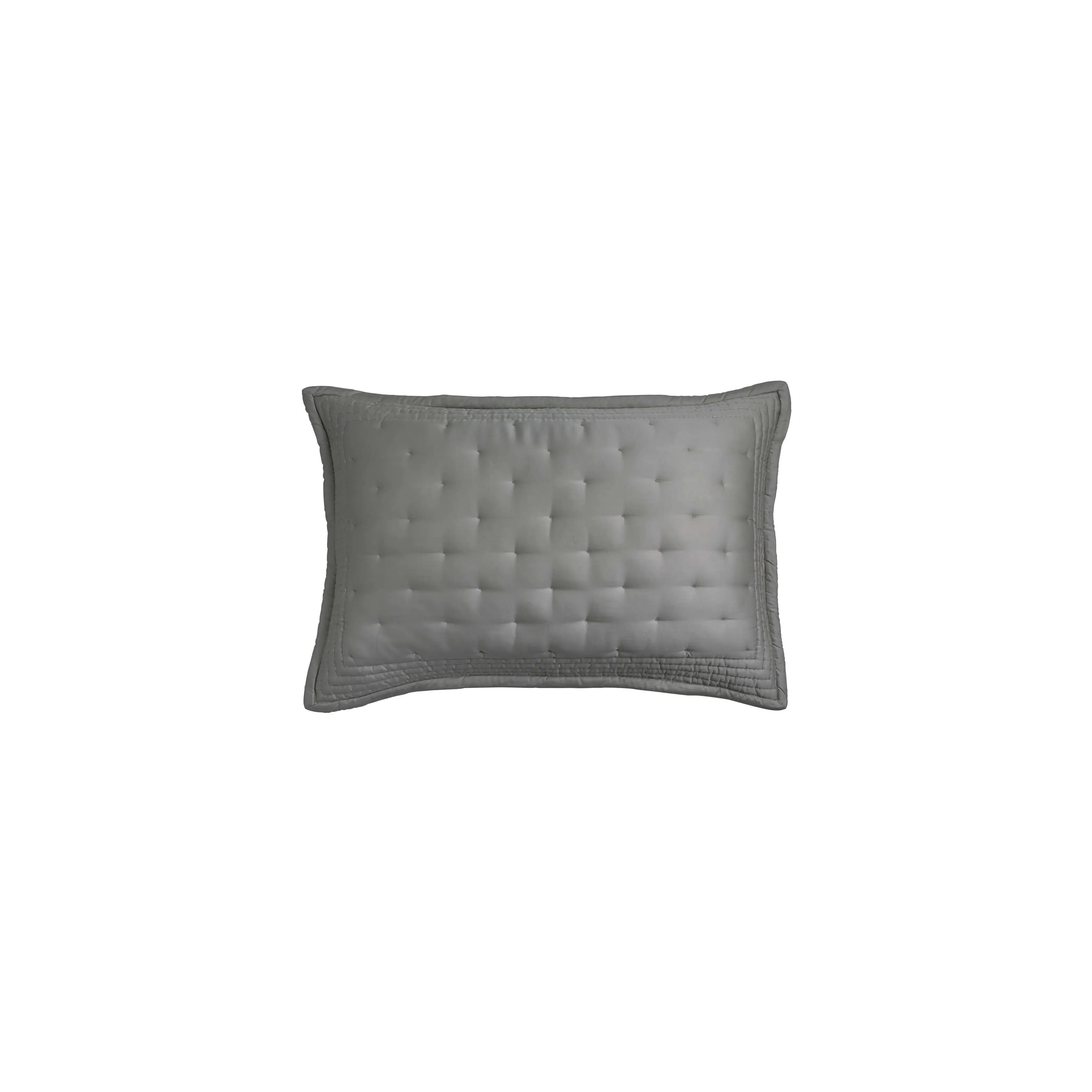 Standard Quilted Pillowcase - Charcoal image