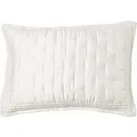 Standard Quilted Pillowcase - Ivory