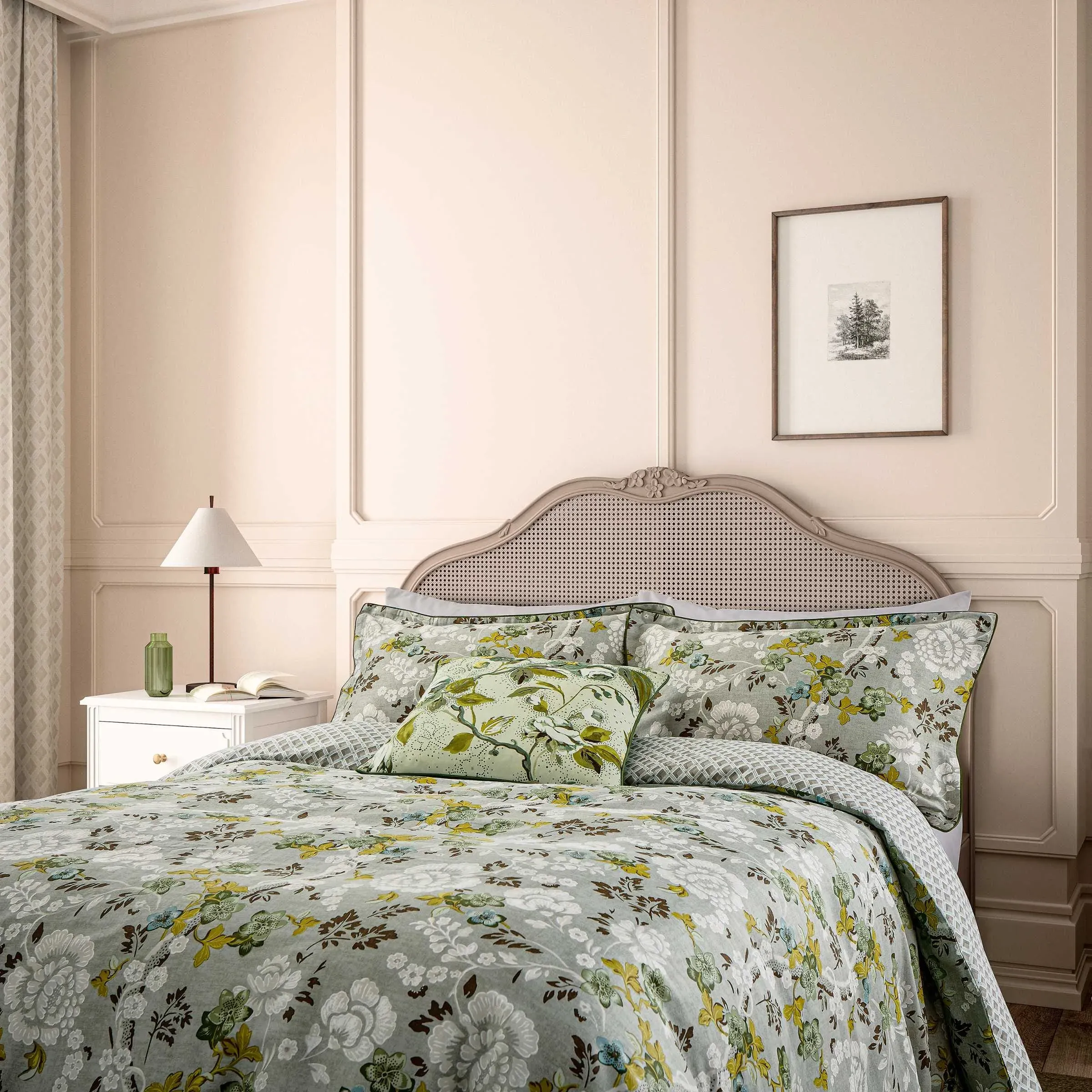 Double Duvet Cover Set - Seagrass