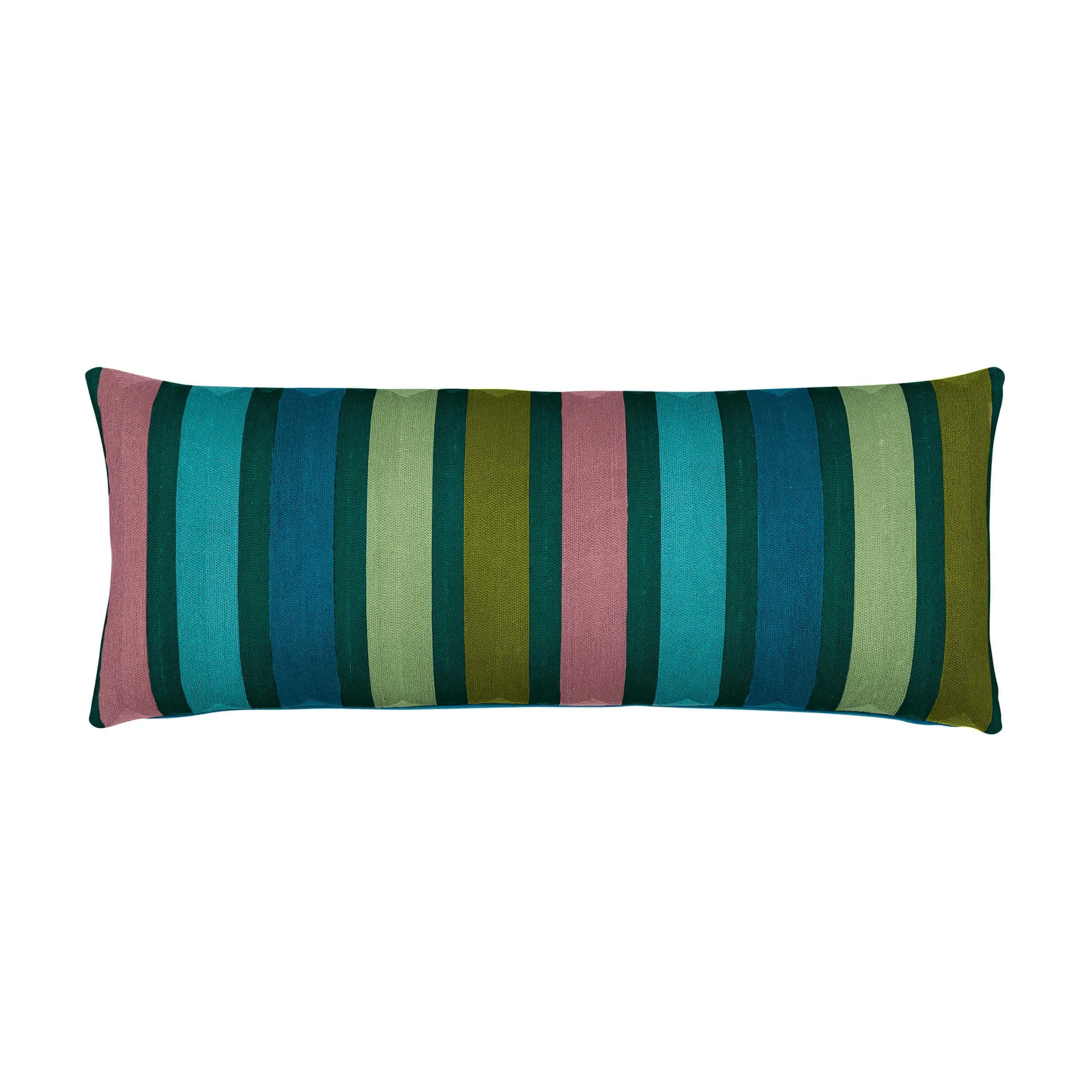 Rectangular Cushion Embroidered - Wilderness, Cotton image