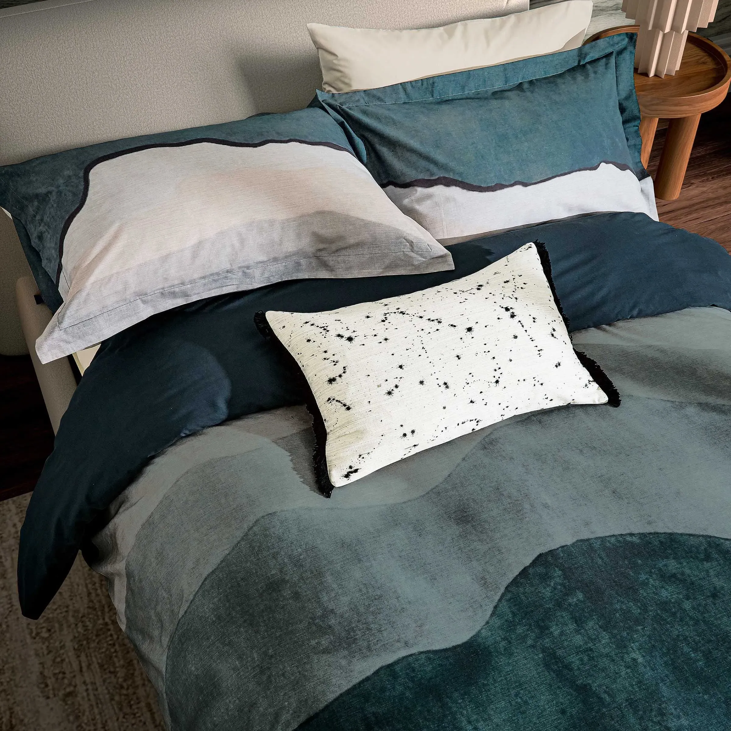 Sedimentary Single Duvet Cover Set - Agate, Cotton product