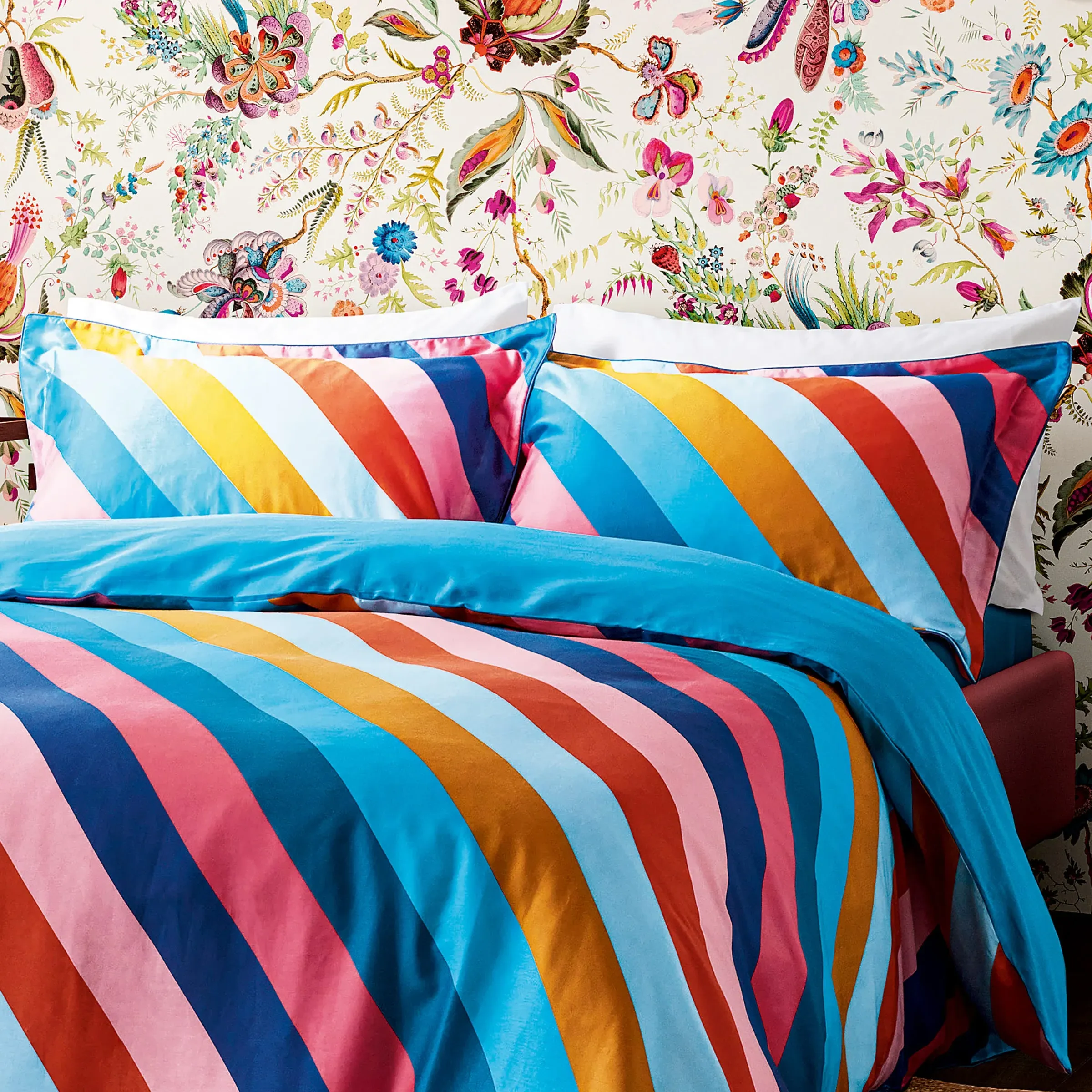 Super King Duvet Cover Set - Lapis, Cotton image