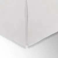 50/50 Double Valance - Silver alternate view