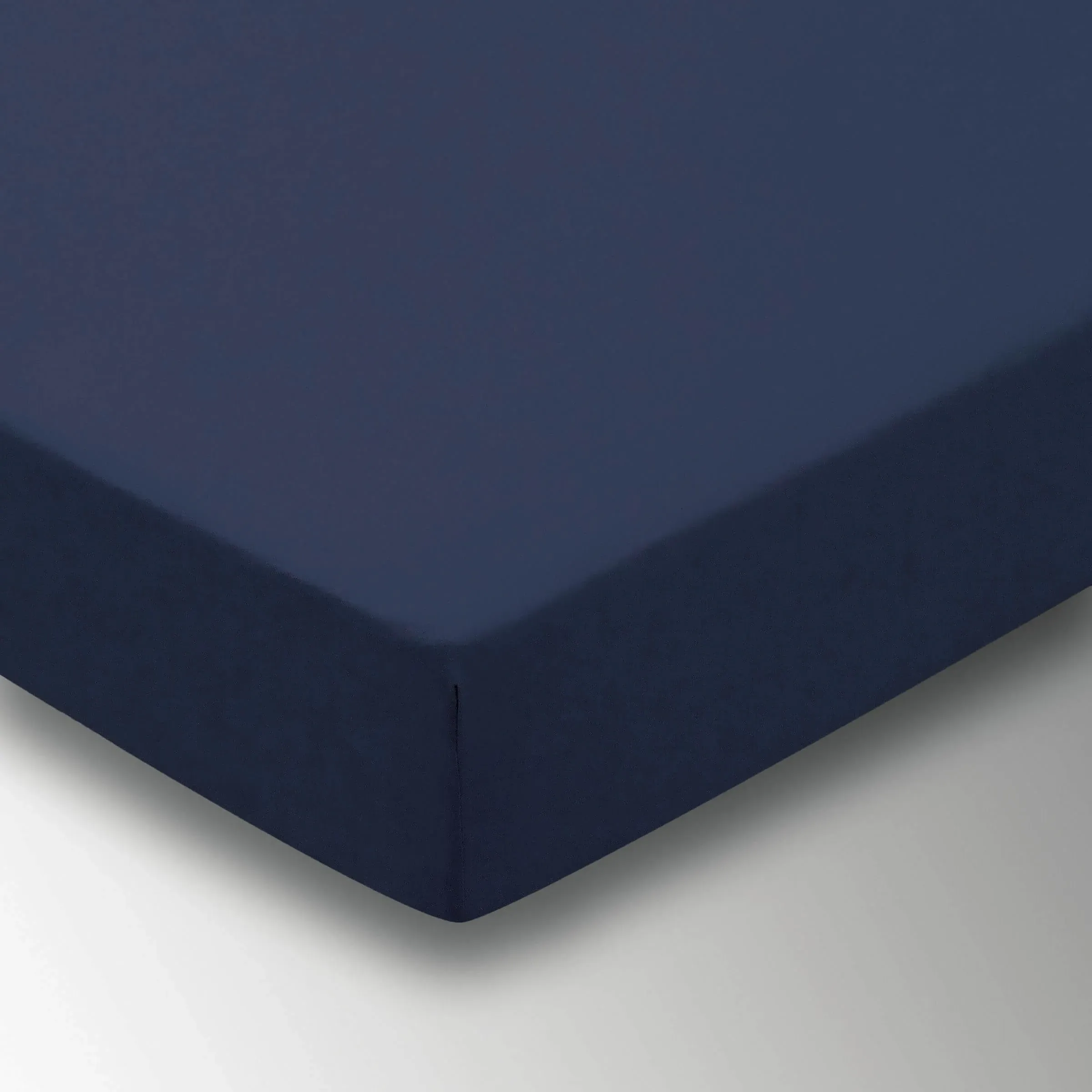 50/50 Percale Kingsize Fitted Sheet - Navy product